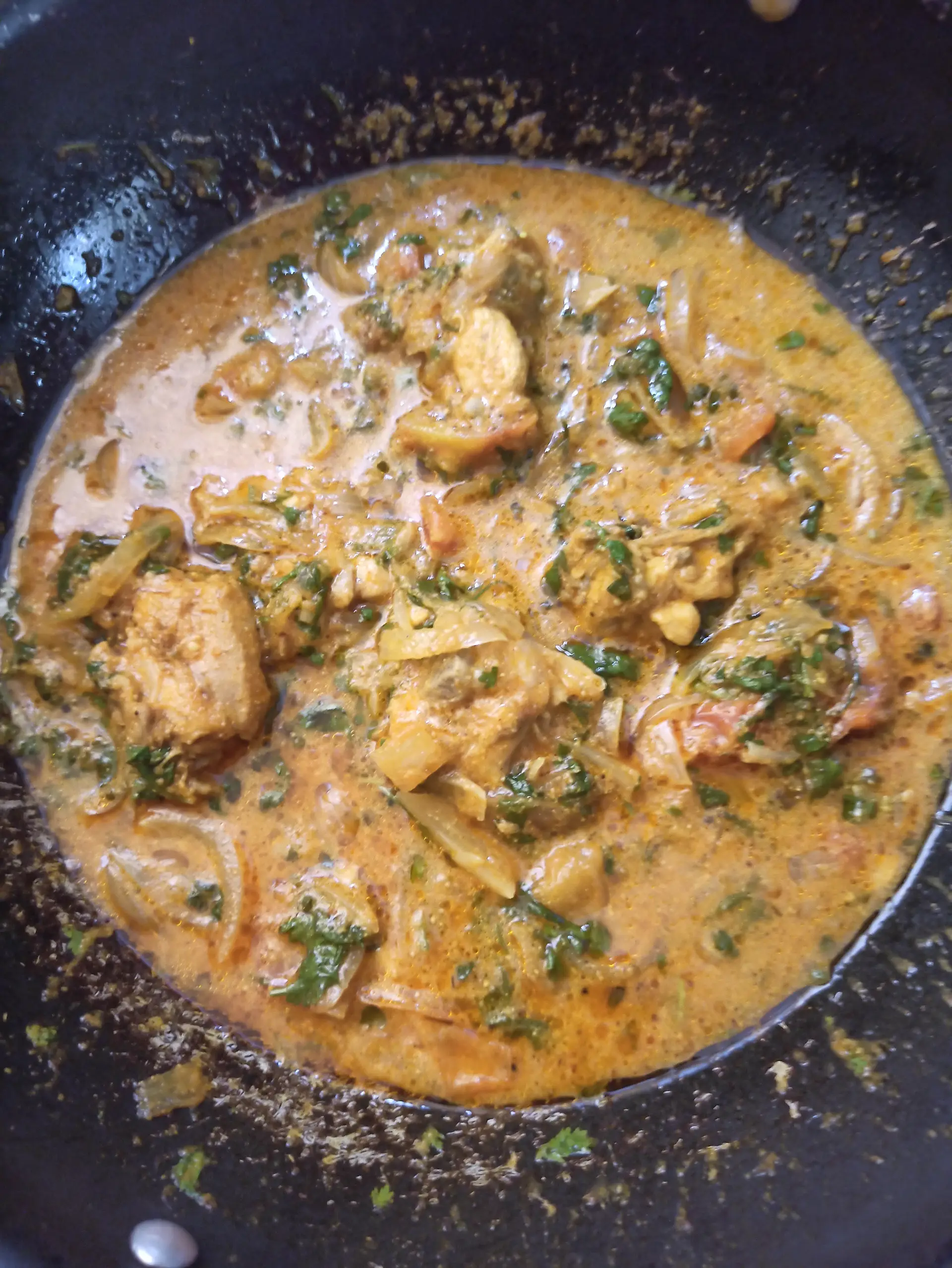 A cook's photo of Bachelor's Chicken Curry