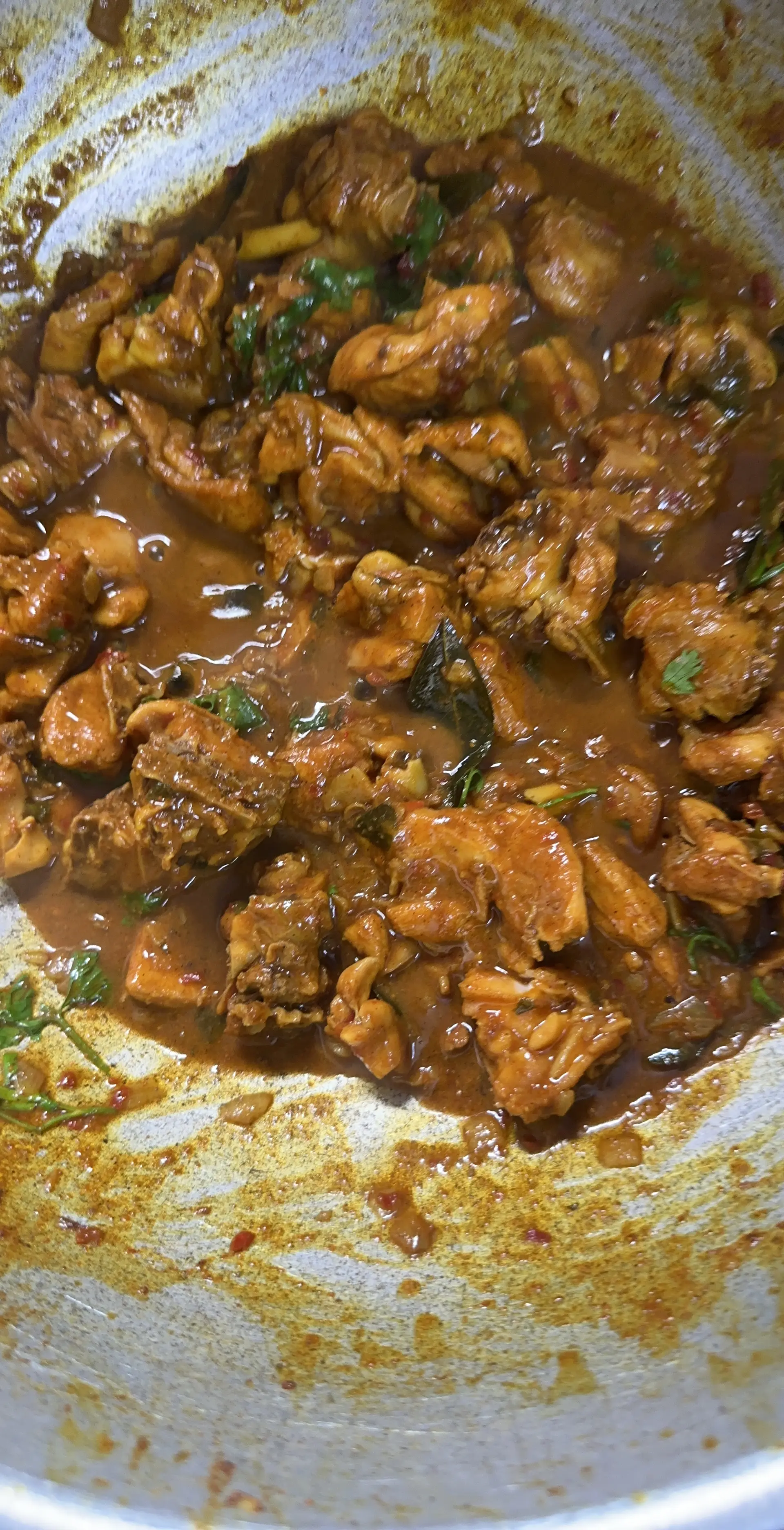 A cook's photo of Cookd Madurai Chicken Chukka