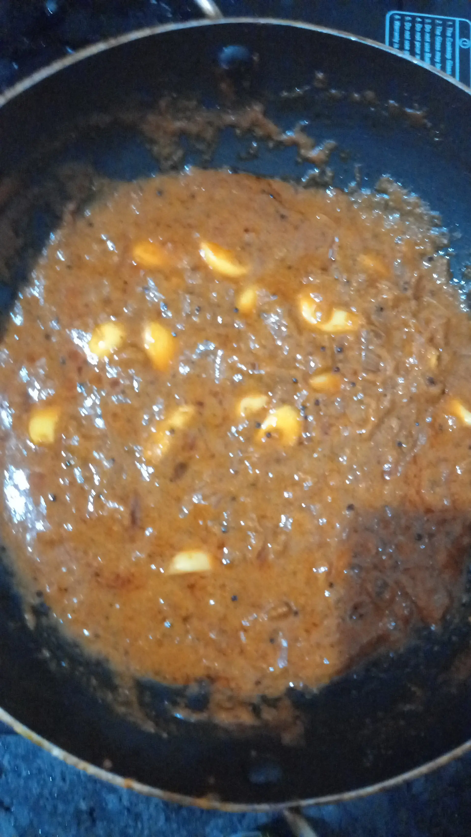 A cook's photo of Garlic Kuzhambu