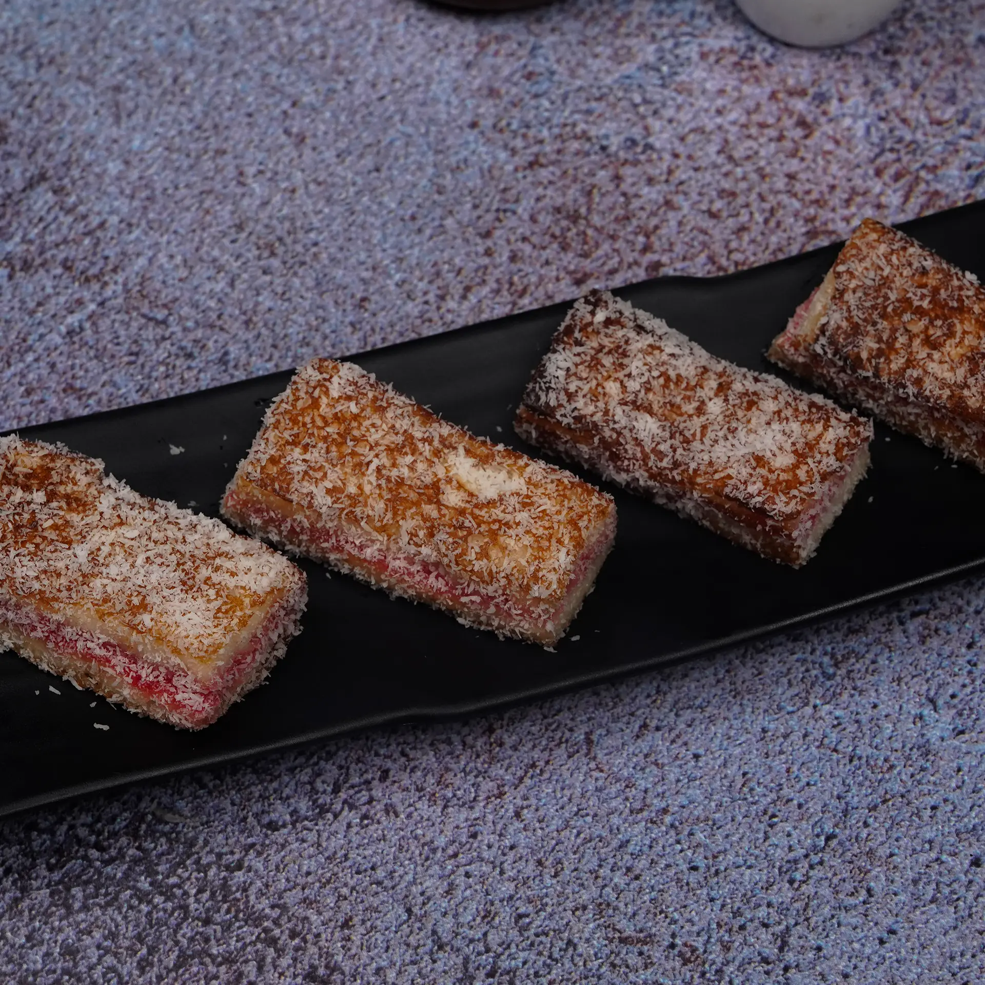 Coconut Jam Toast