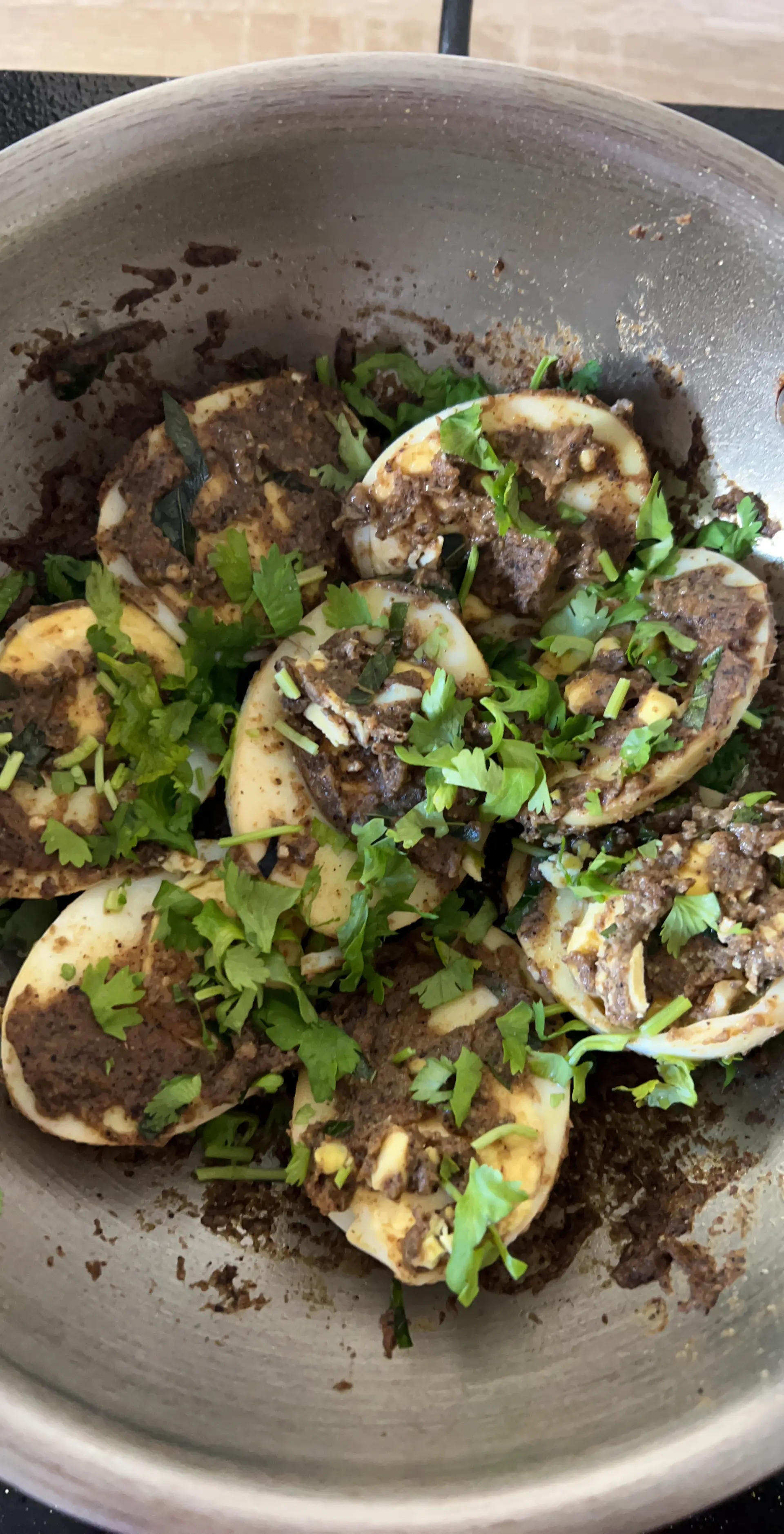 A cook's photo of Egg Pepper Fry