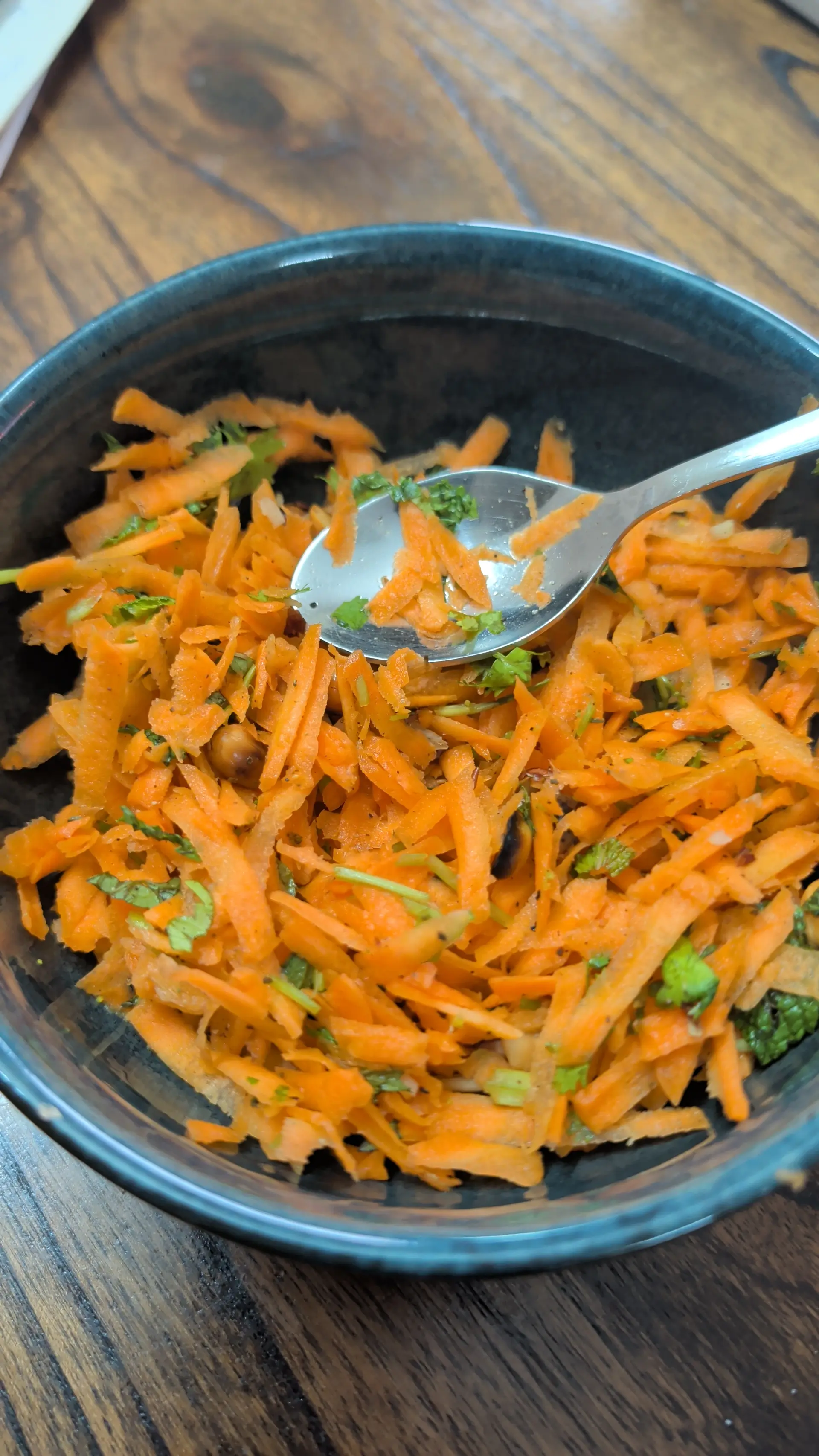 A cook's photo of Carrot Lemon Salad