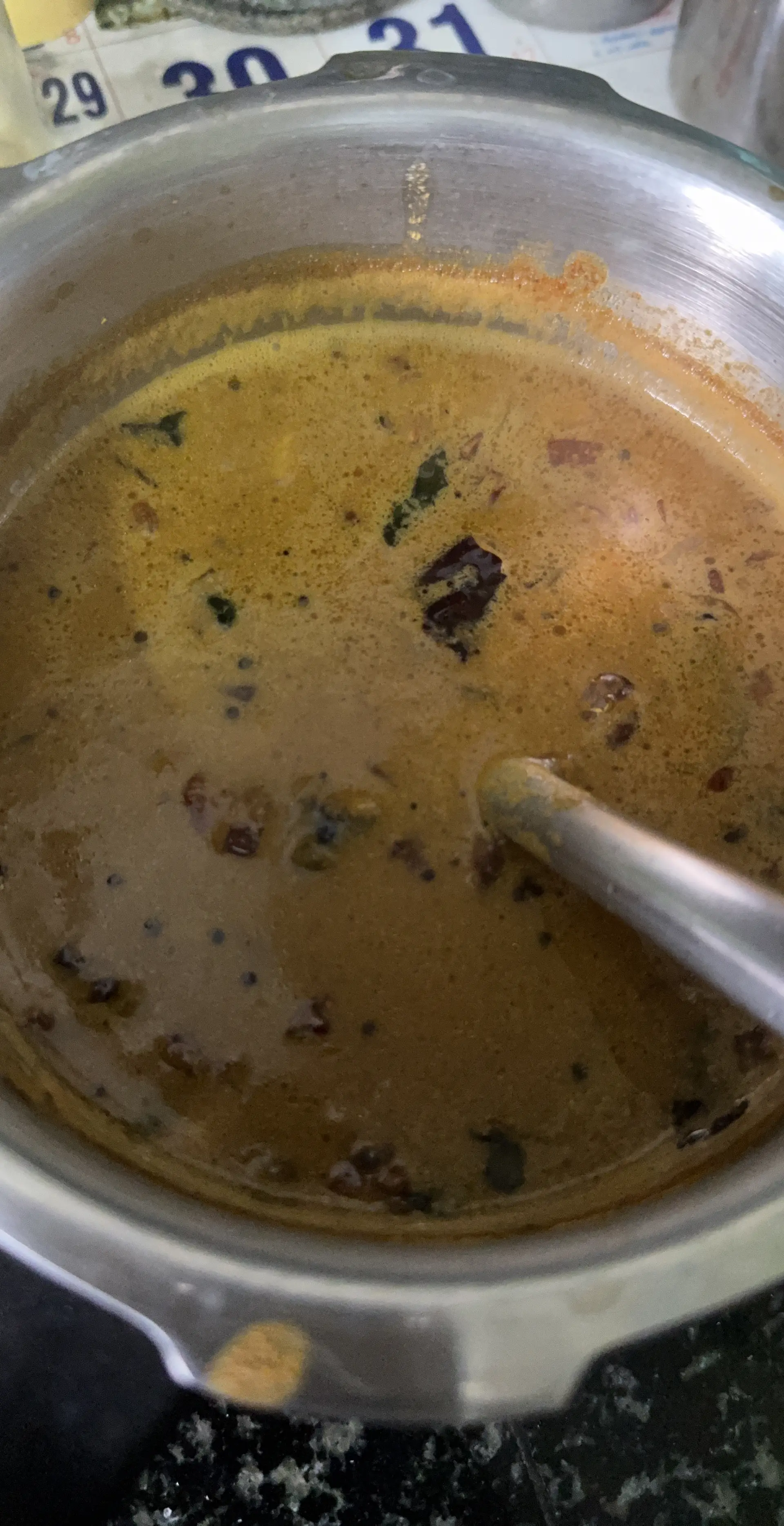 A cook's photo of Home-Style Kadala Curry