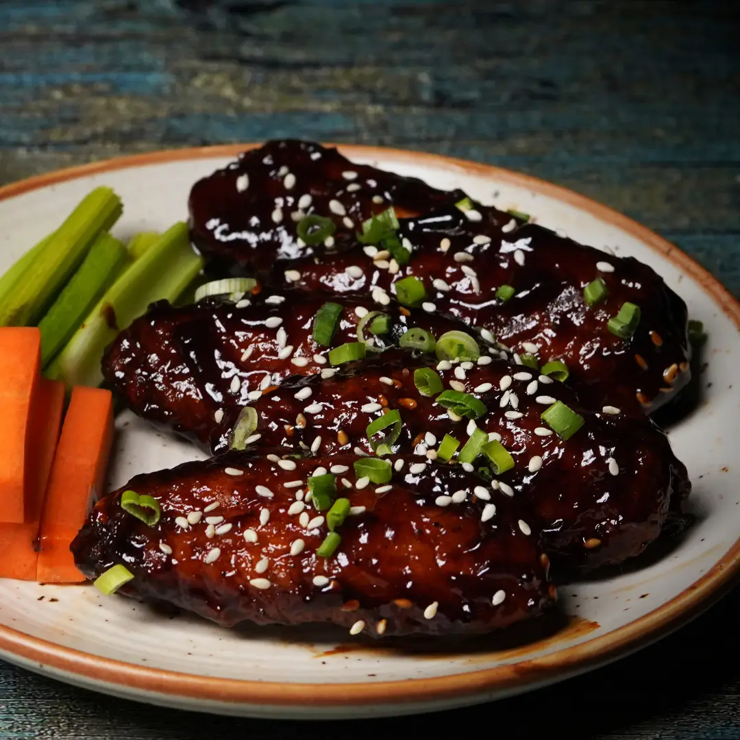 Honey-Glazed Chicken Wings