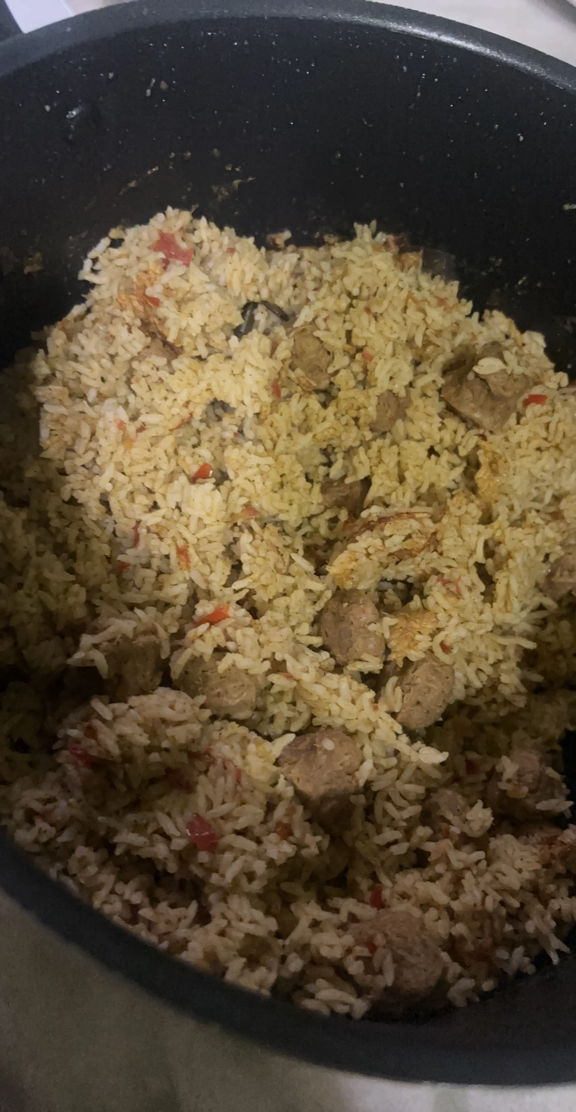 A cook's photo of Soya Dindigul Biryani