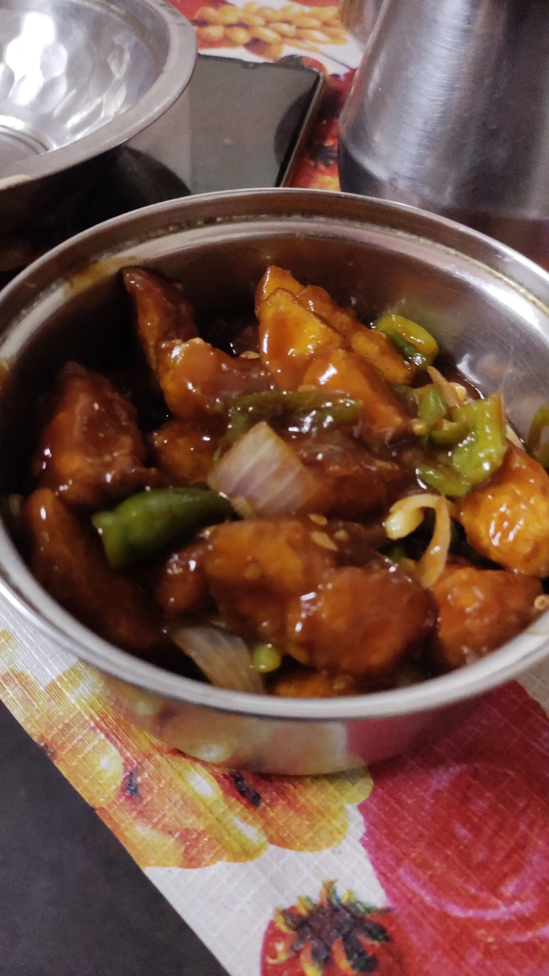 A cook's photo of Chilli Egg
