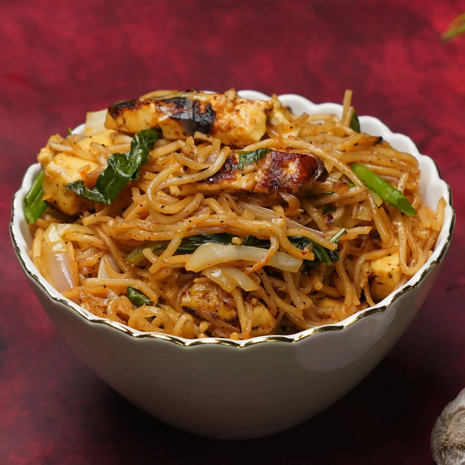 Chilli Basil Noodles