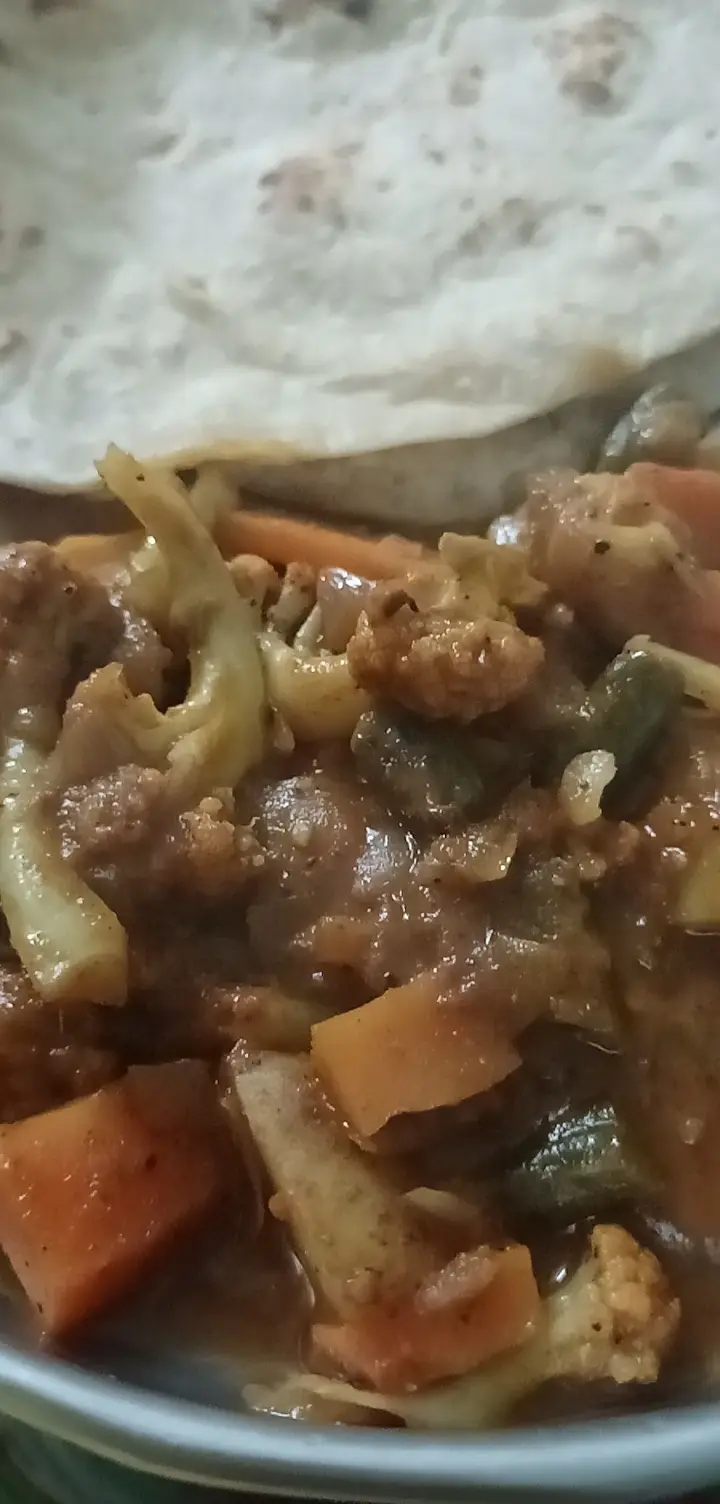 A cook's photo of Veg Kolhapuri