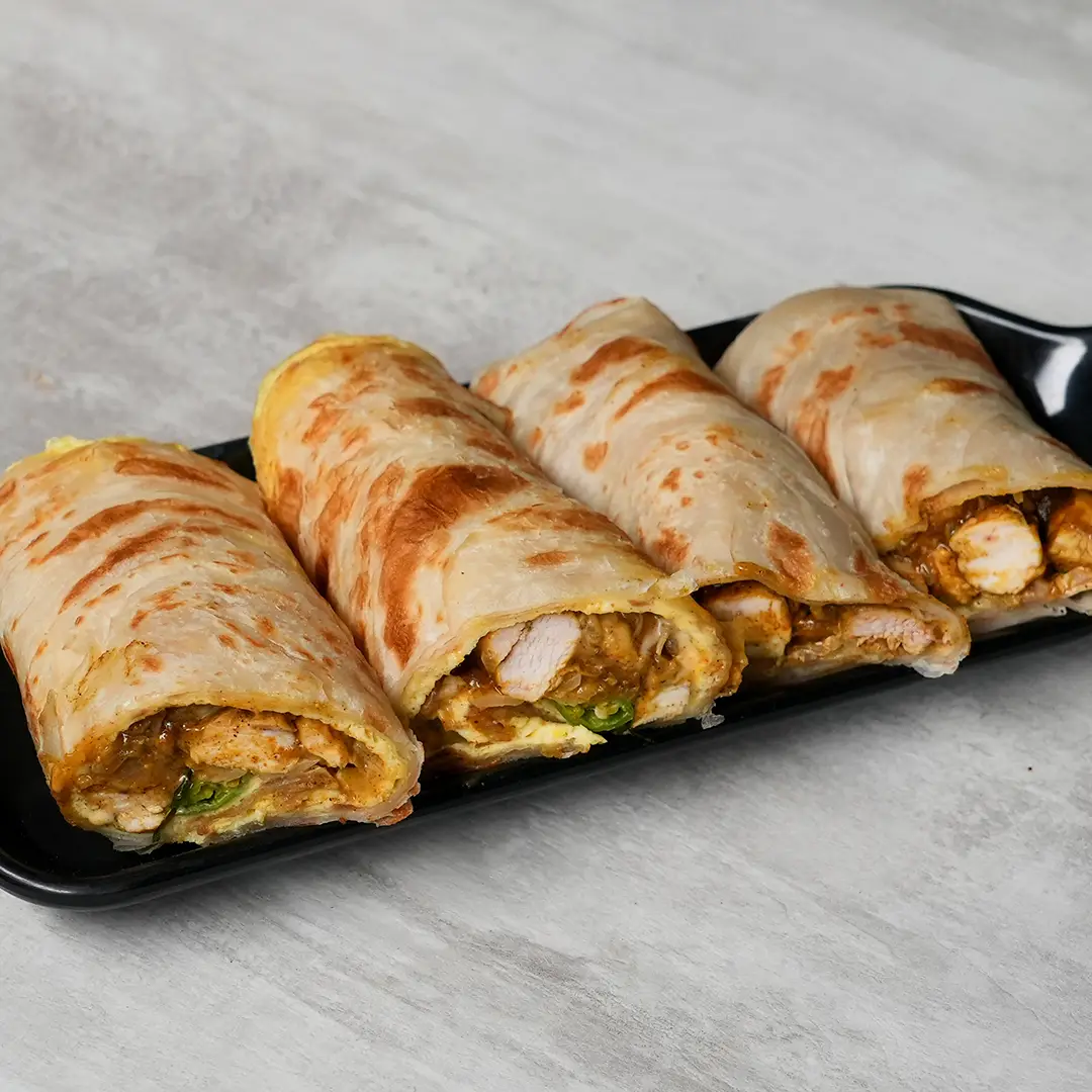 Chettinad Chicken Wrap