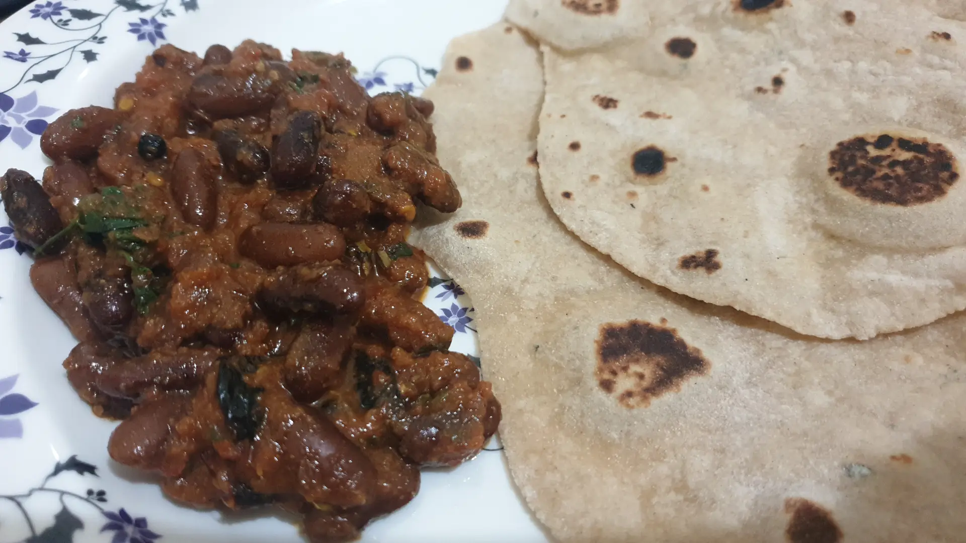 A cook's photo of Punjabi Rajma Masala
