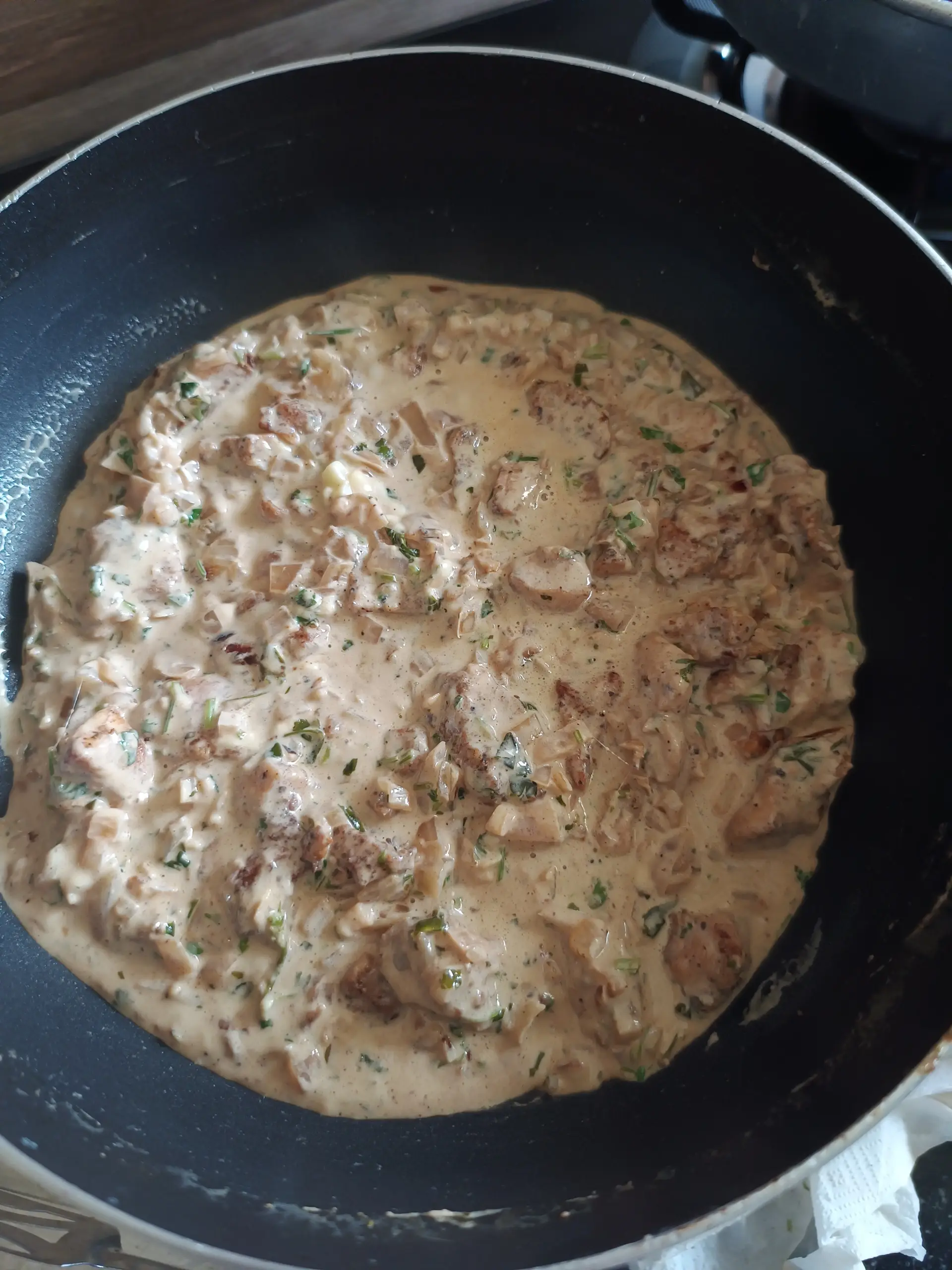 A cook's photo of Creamy Garlic Chicken