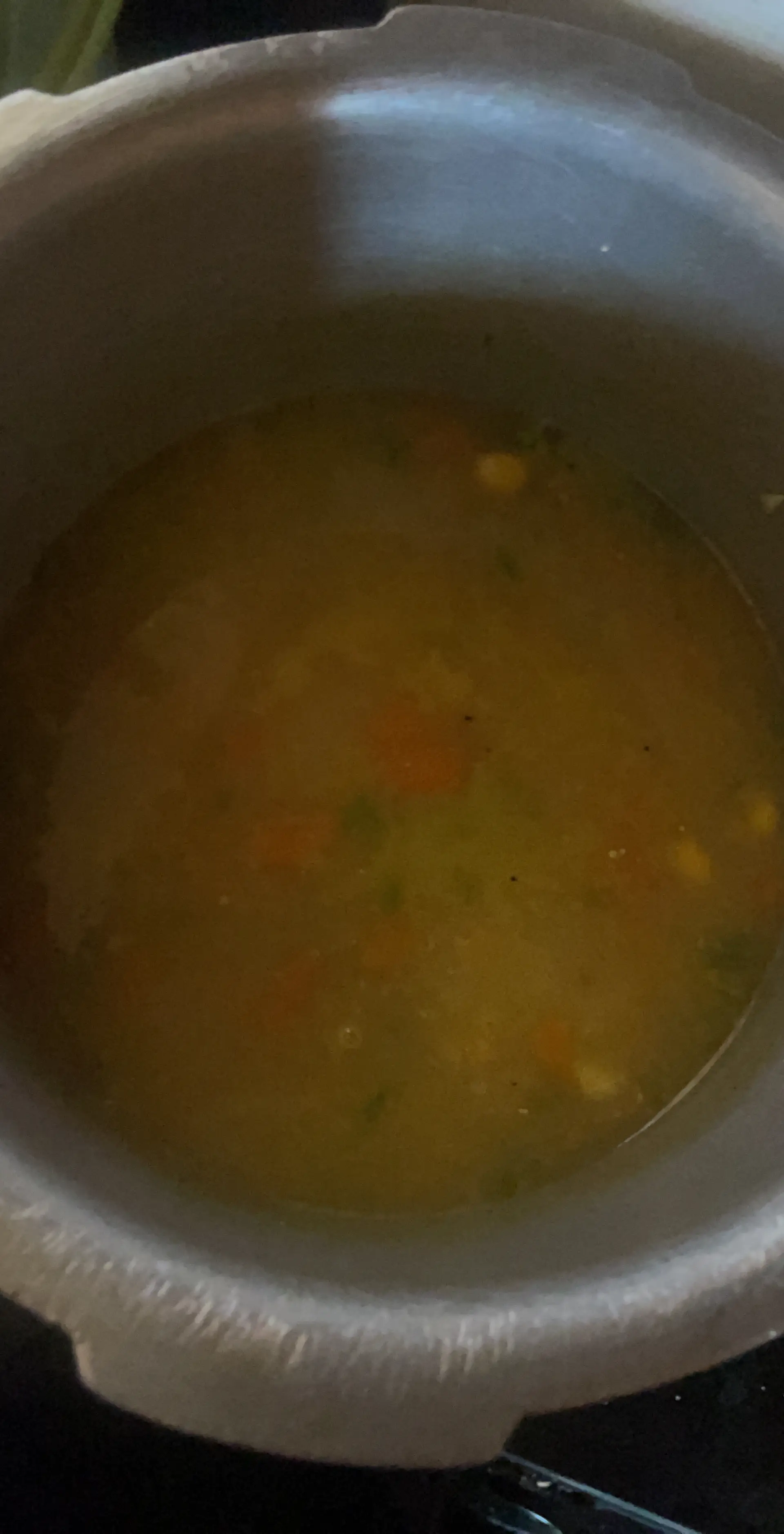 A cook's photo of Sweet Corn Vegetable Soup
