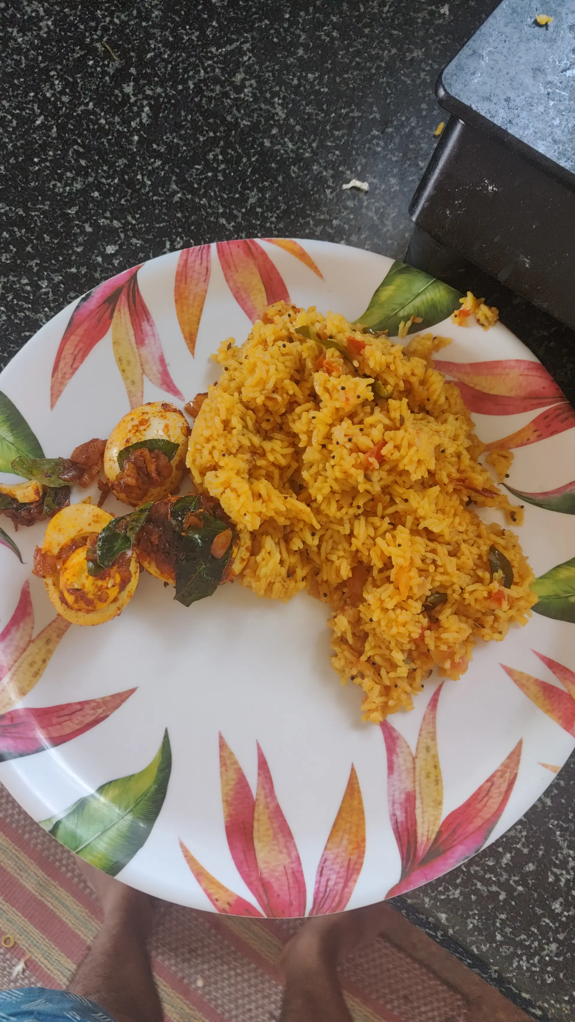 A cook's photo of Tomato Rice and Egg Roast