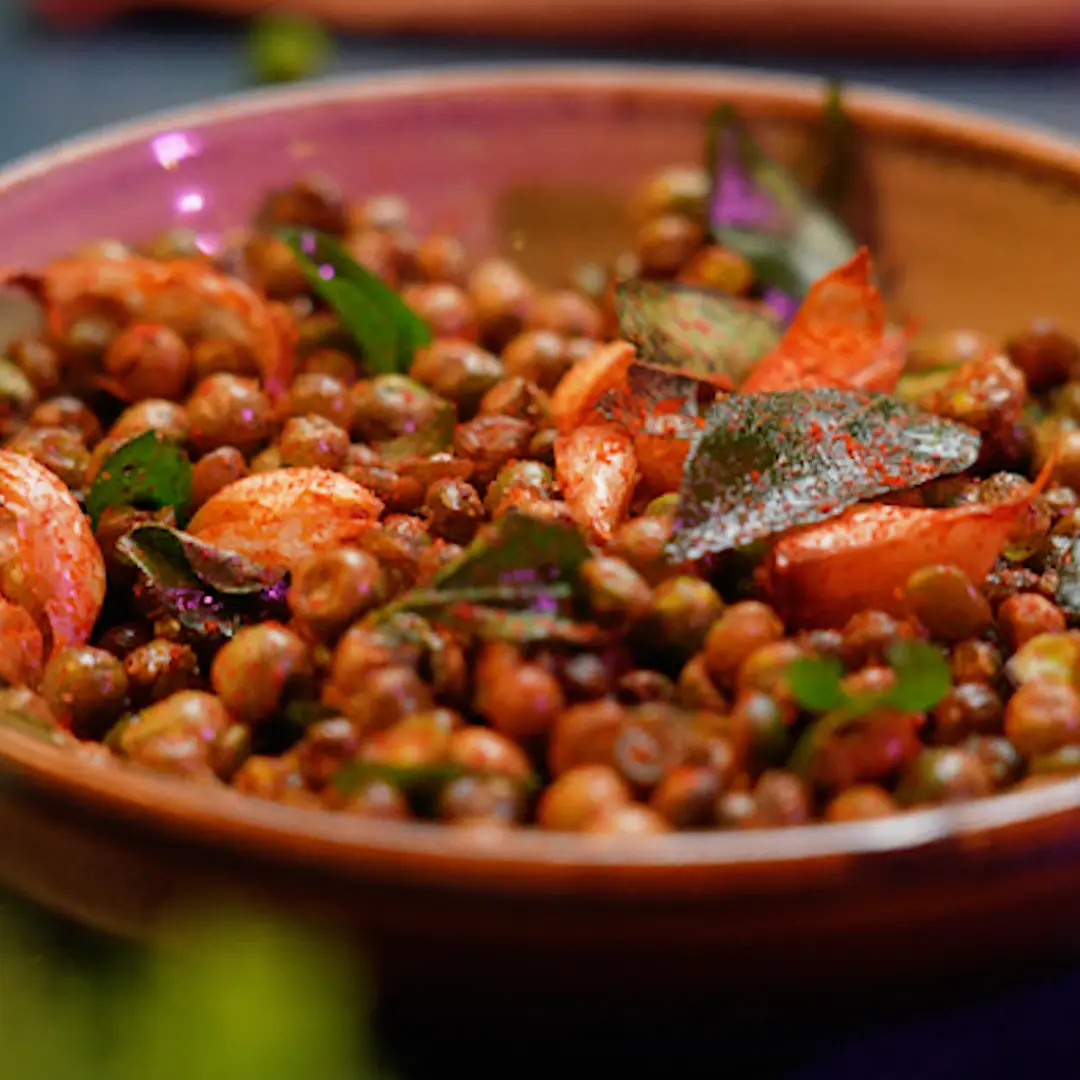 Pacha Pattani Fry