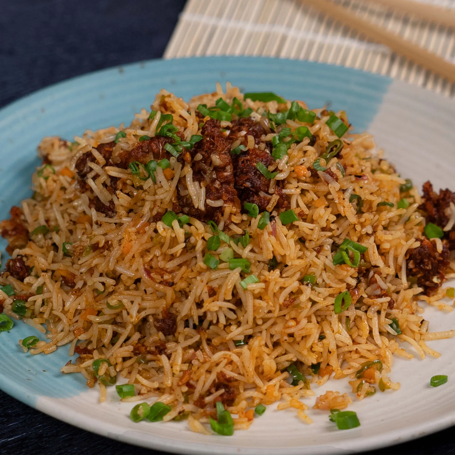 Cookd Street Style Mushroom 65 Fried Rice