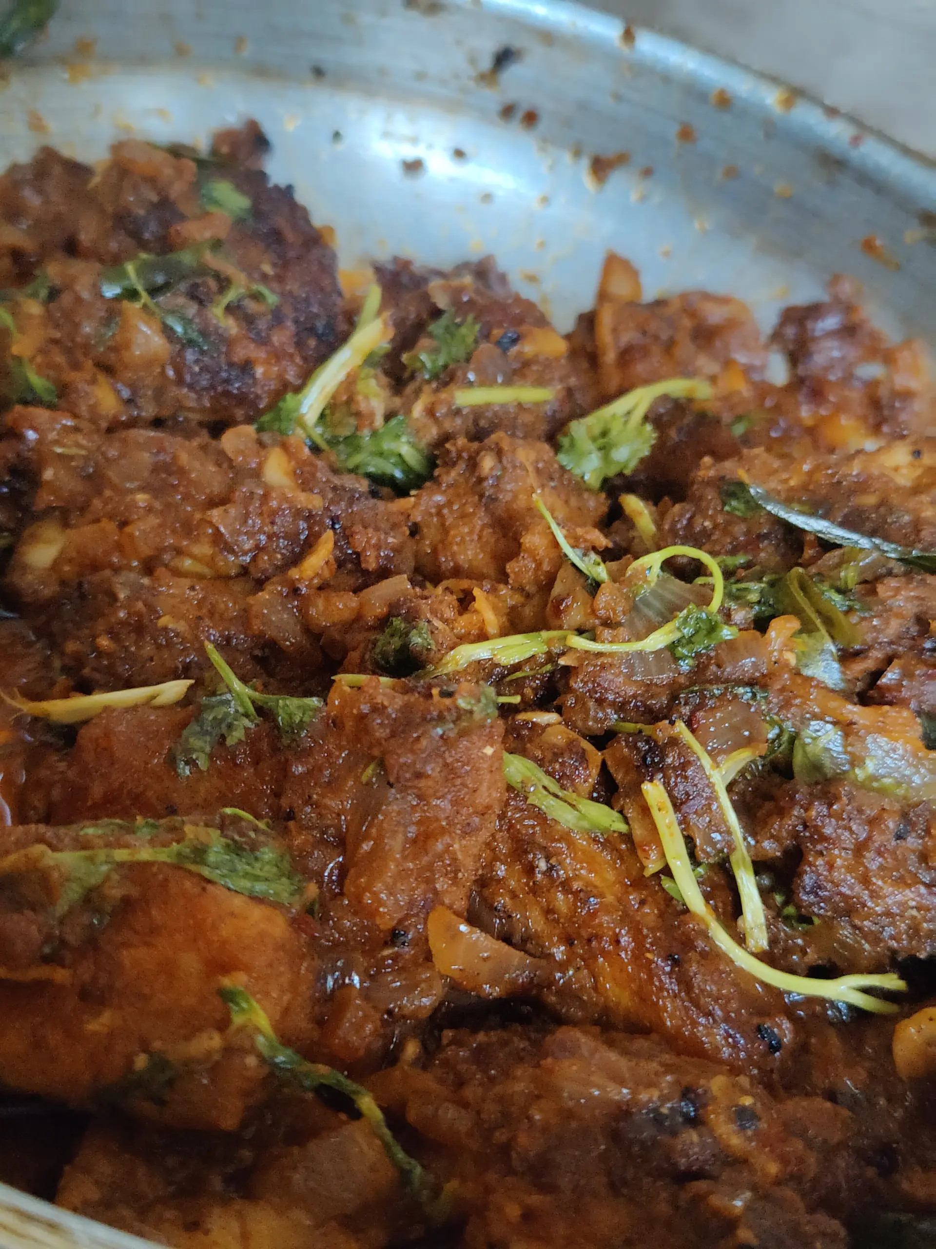 A cook's photo of Fish Chammanthi Perattu