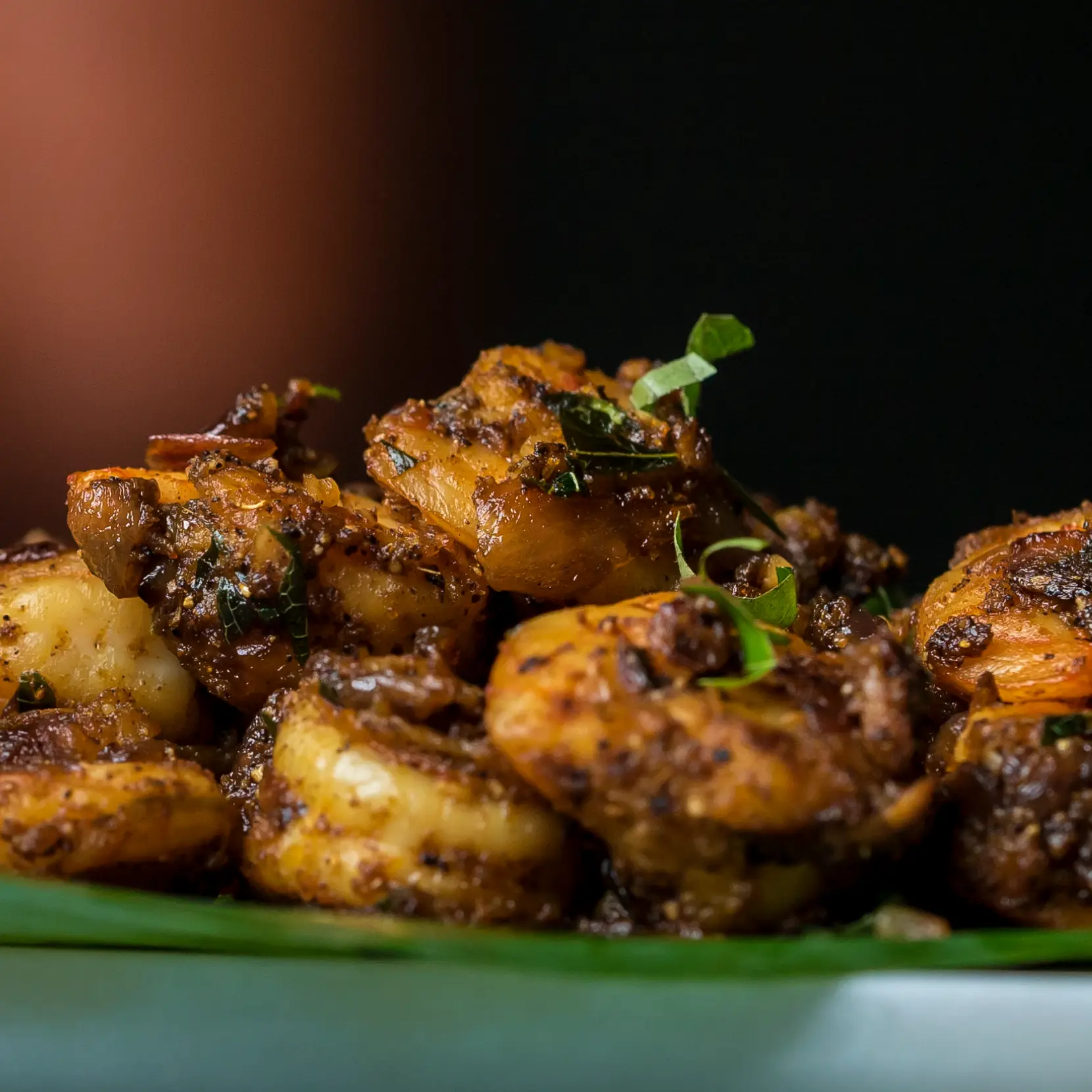 Prawn Pepper Fry