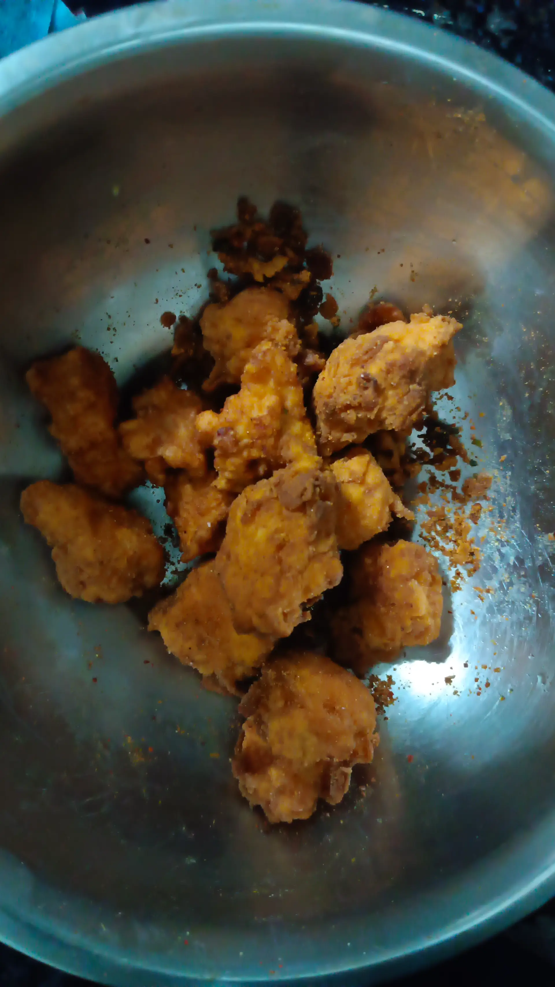 A cook's photo of Cookd Crispy Popcorn Chicken