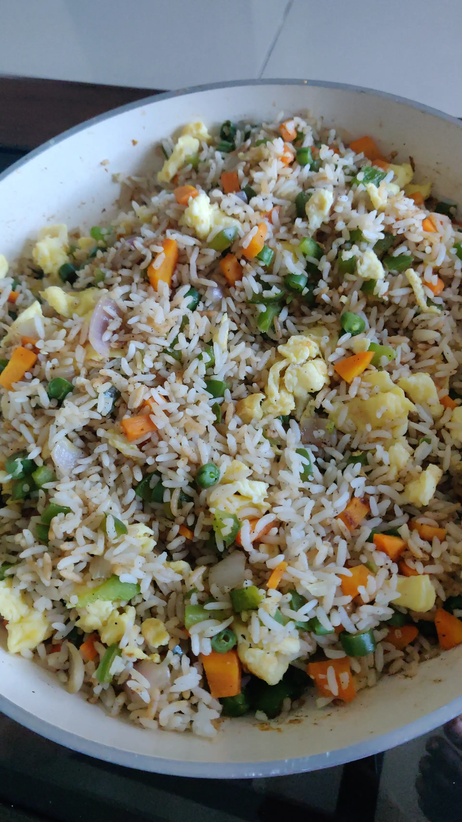 A cook's photo of Egg Fried Rice