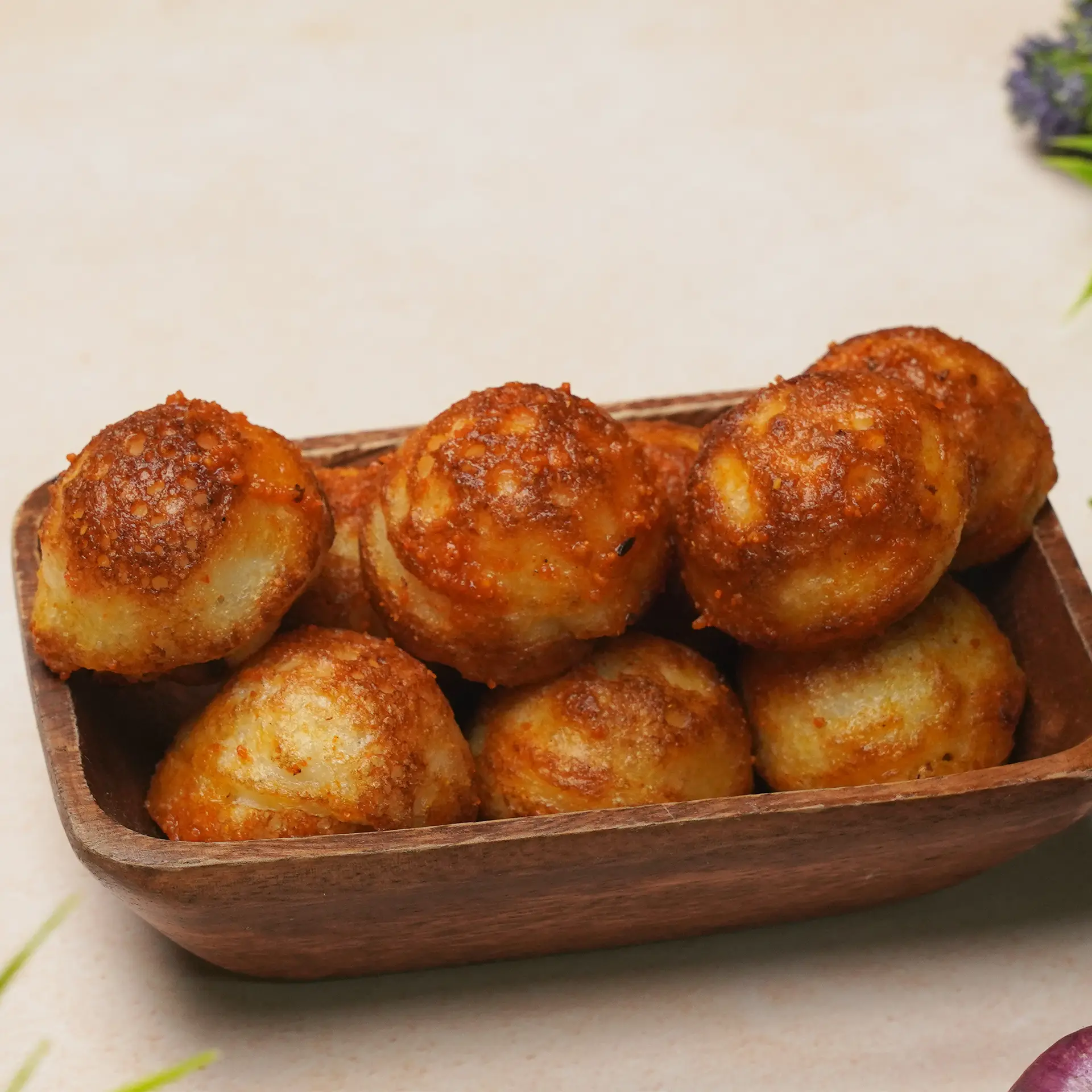Aloo Stuffed Paniyaram