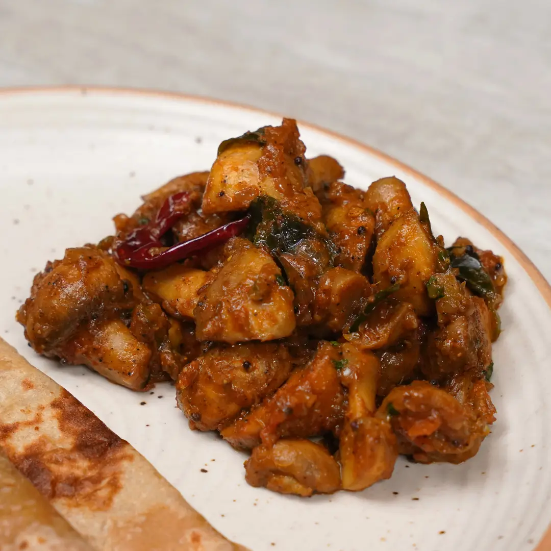 Cookd Mushroom Thokku