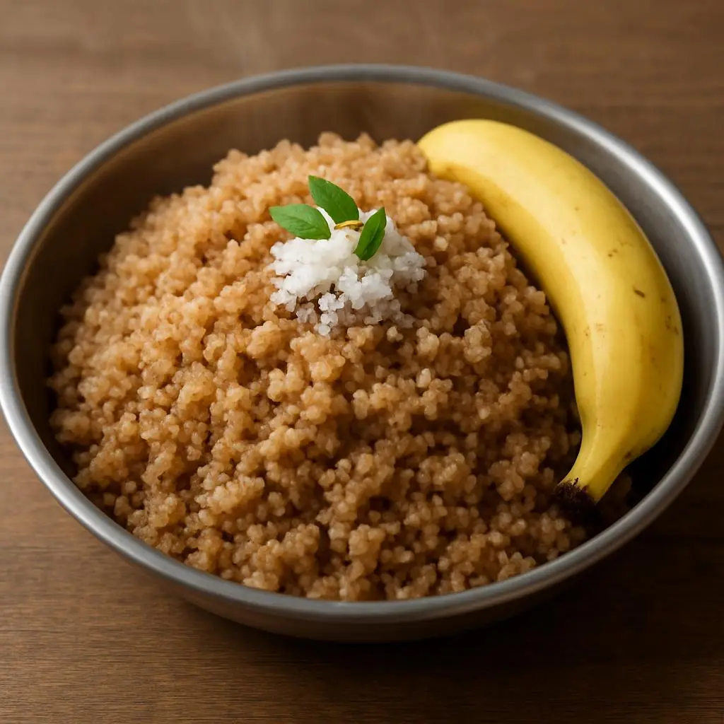 Wheat Puttu