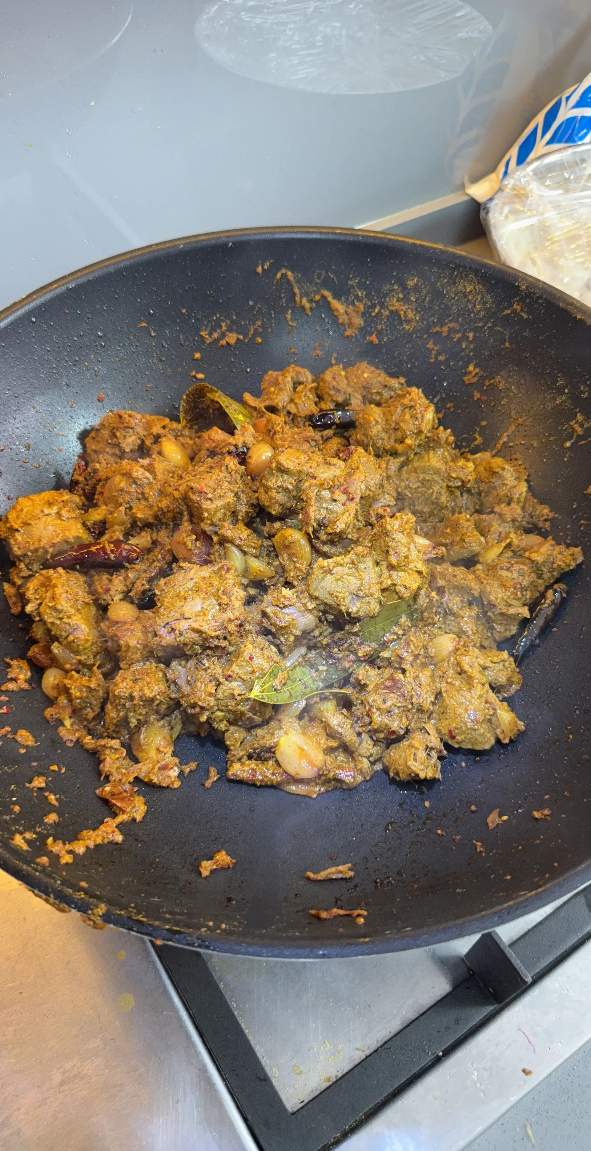 A cook's photo of Madurai Mutton Sukka