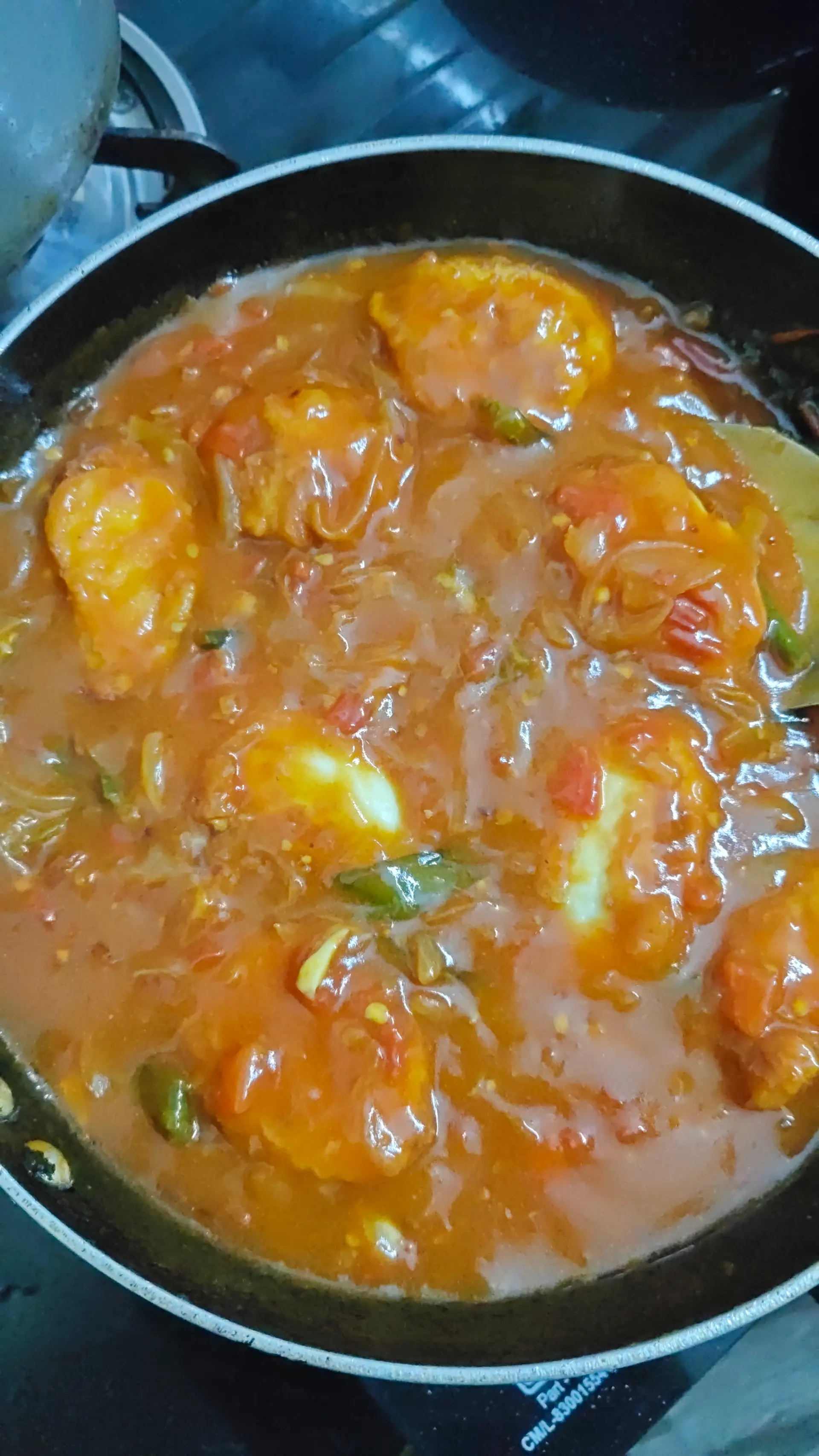 A cook's photo of Chilli Egg