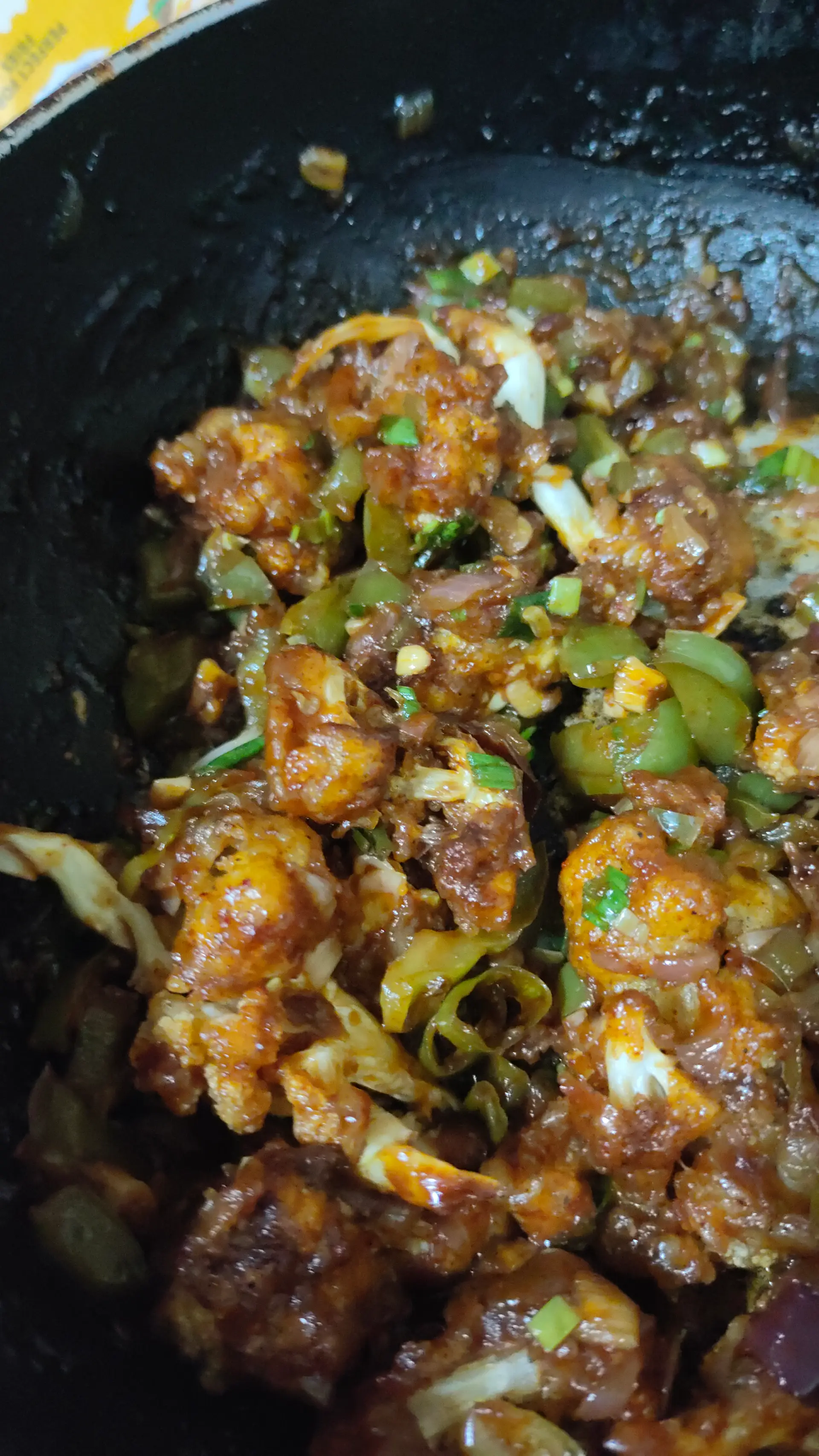 A cook's photo of Gobi Manchurian