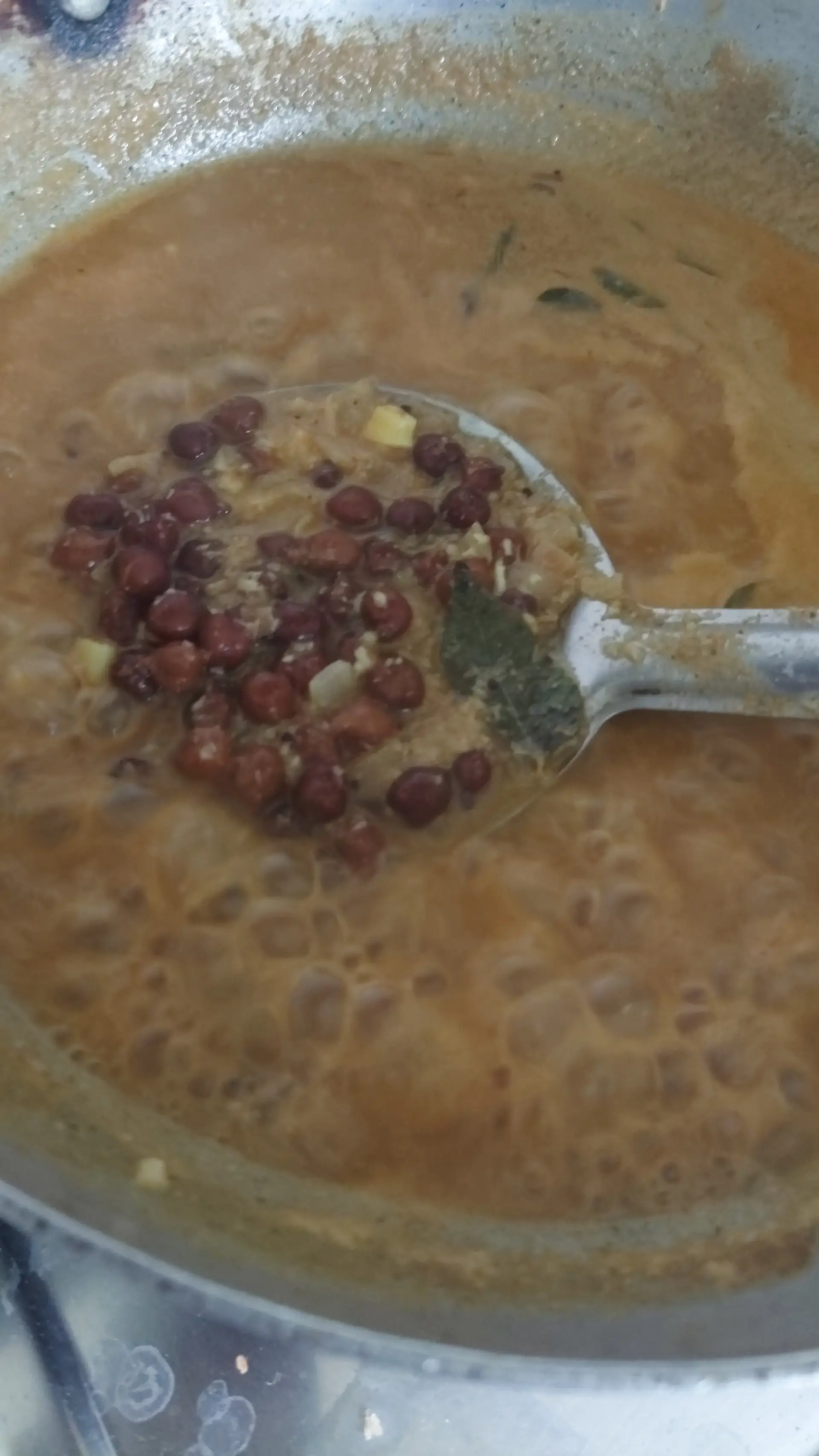 A cook's photo of Kadala Curry
