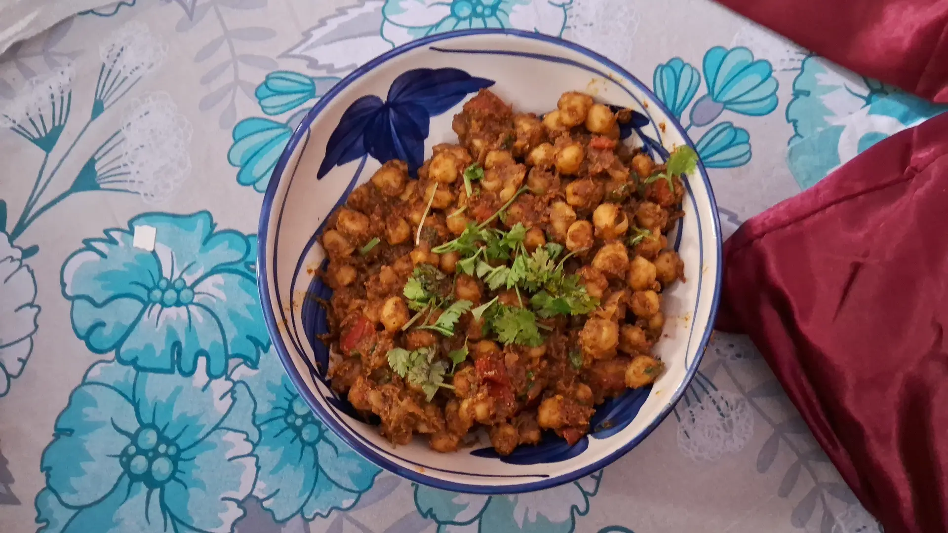A cook's photo of Tawa Chana