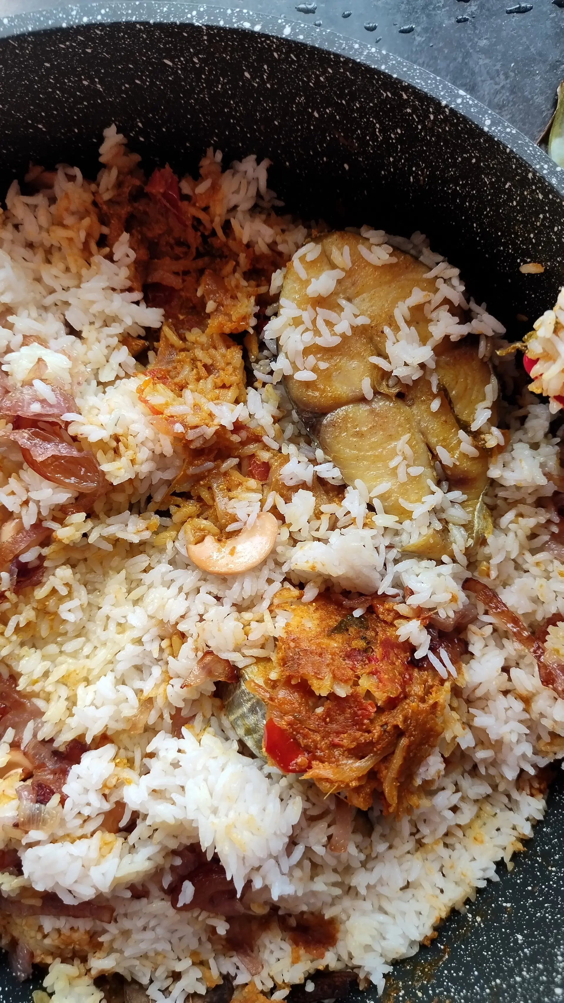 A cook's photo of Thalassery Fish Biryani