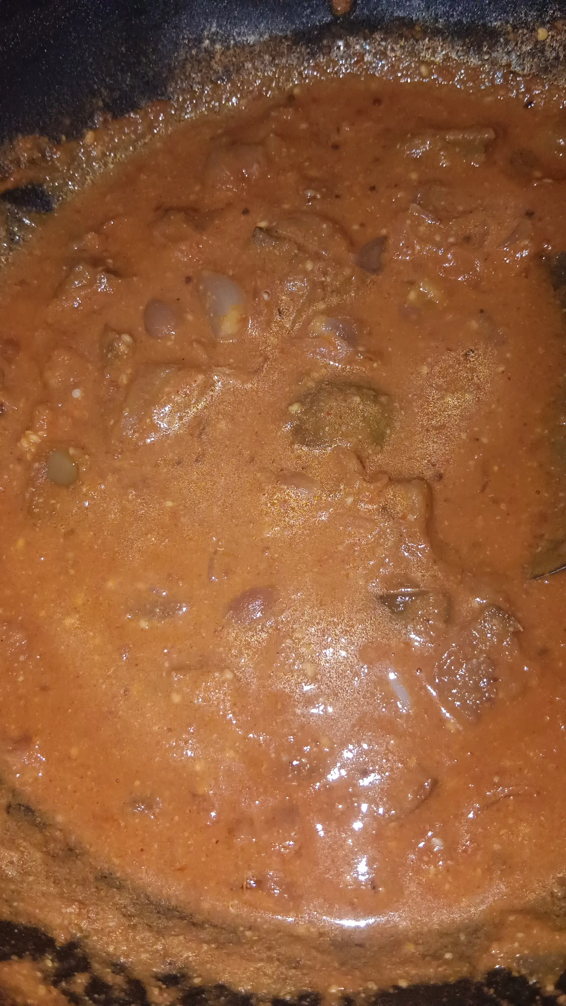 A cook's photo of Ennai Kathirika Kulambu