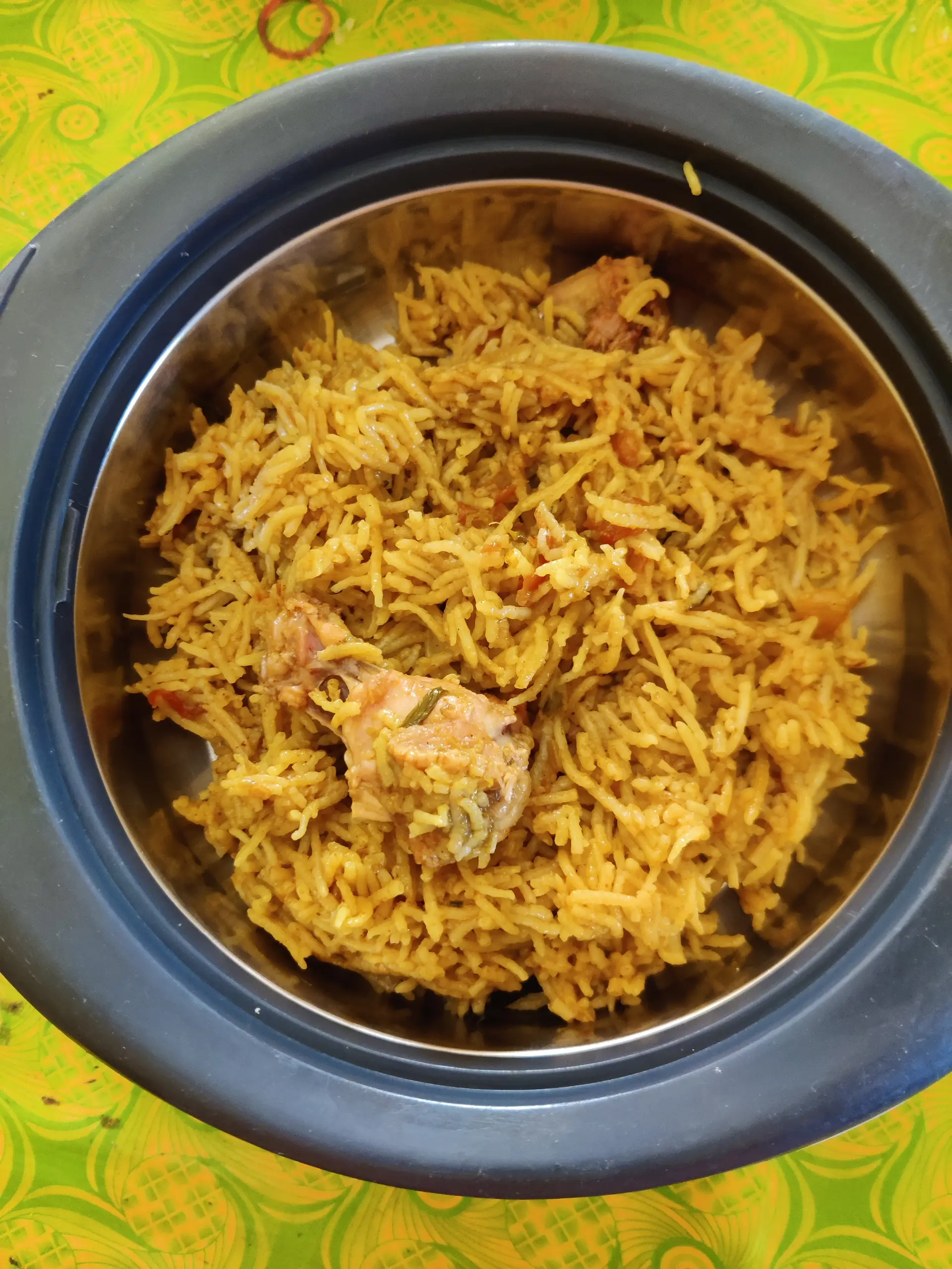A cook's photo of Cookd Wedding Chicken Biryani