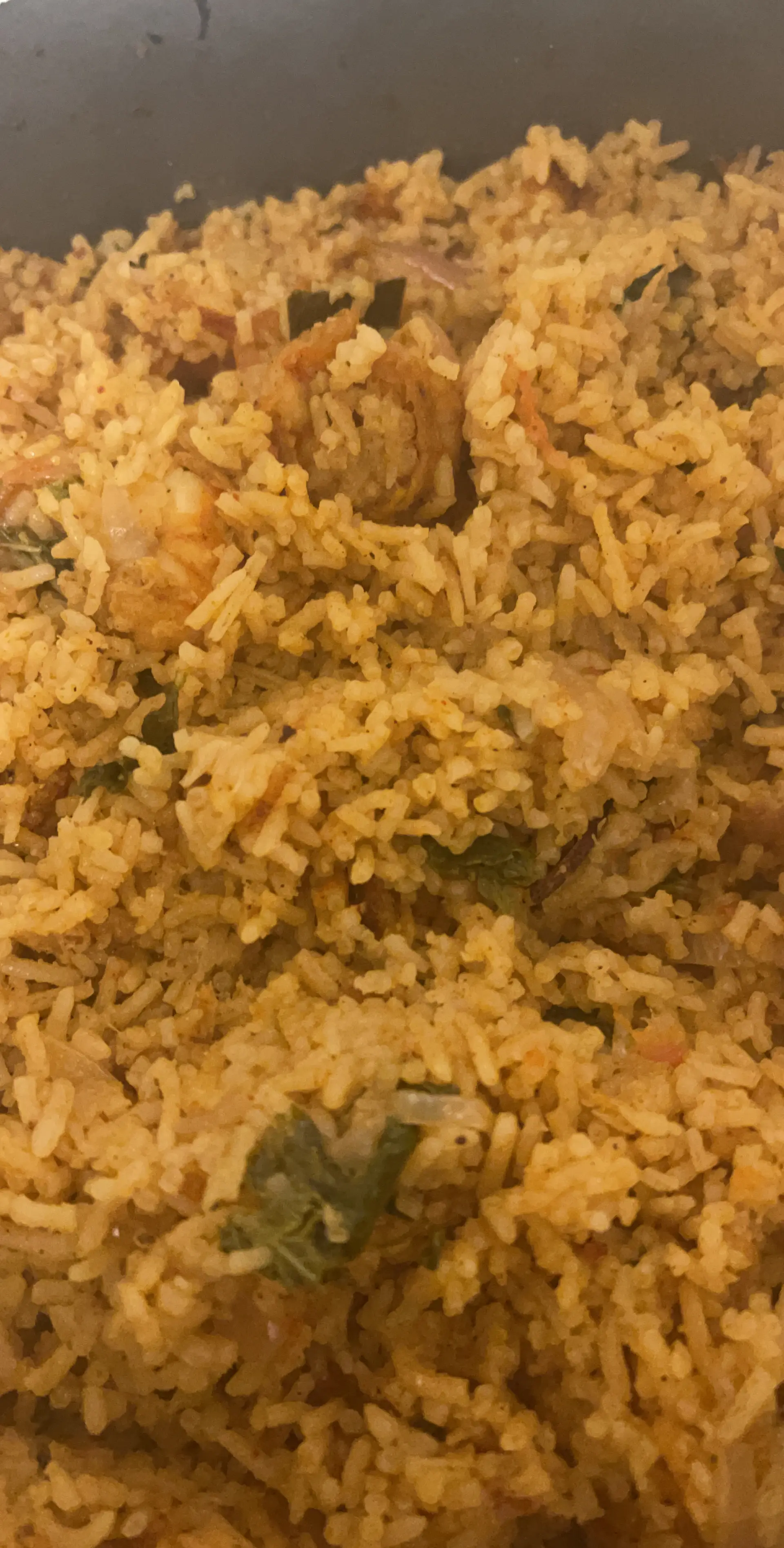 A cook's photo of Prawn Biryani