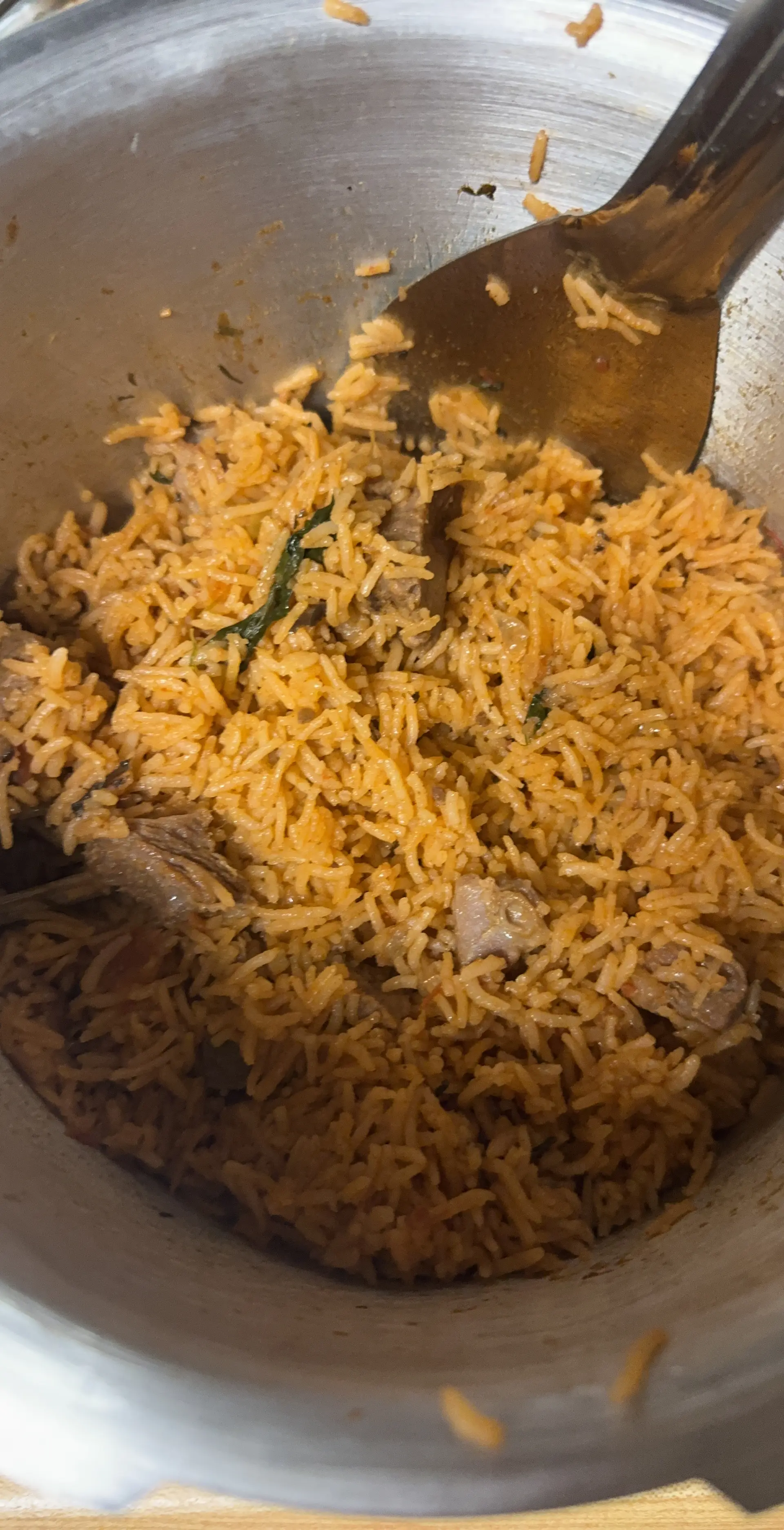A cook's photo of Cookd Wedding Mutton Biryani