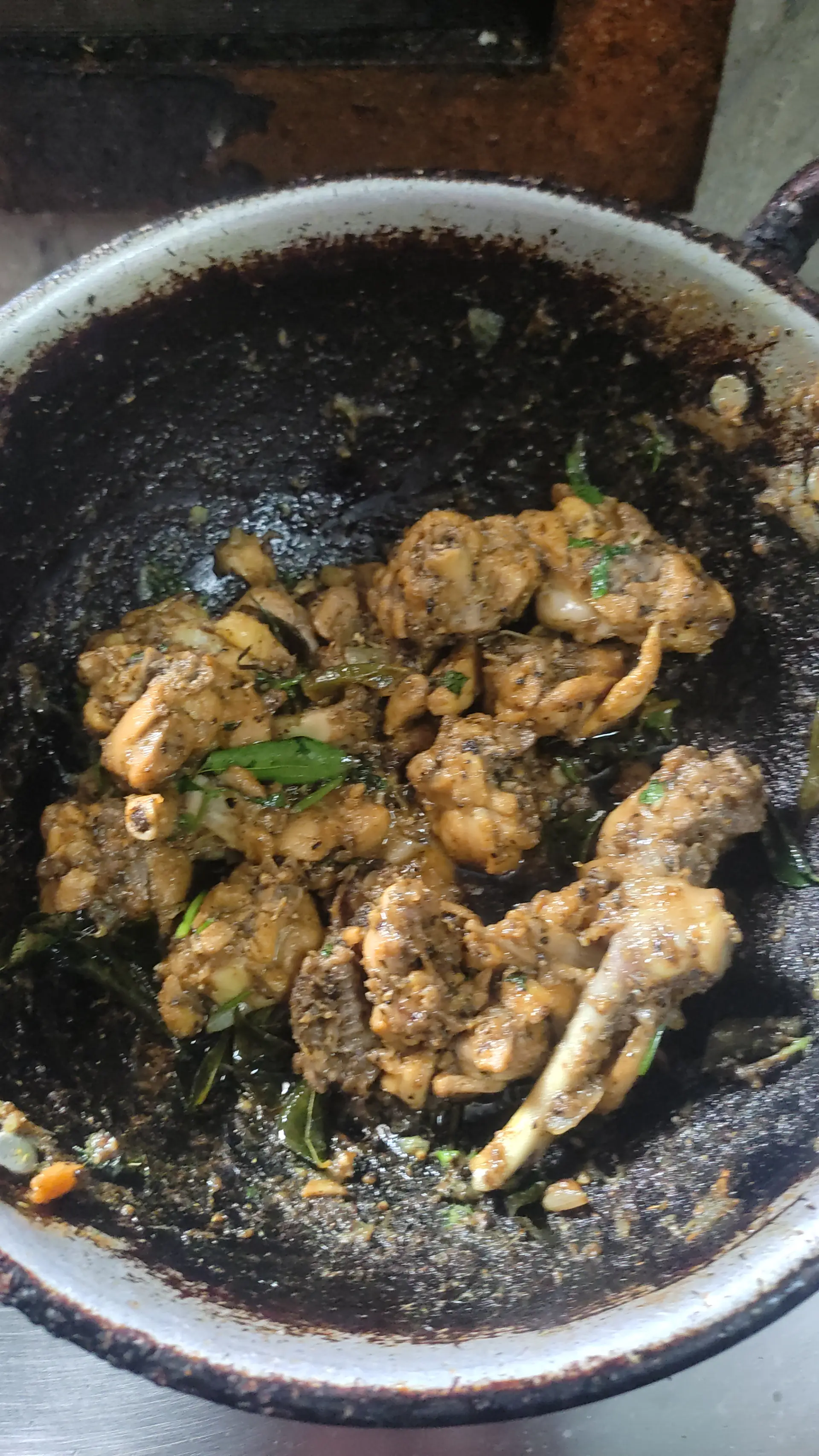 A cook's photo of Andhra Pepper Chicken