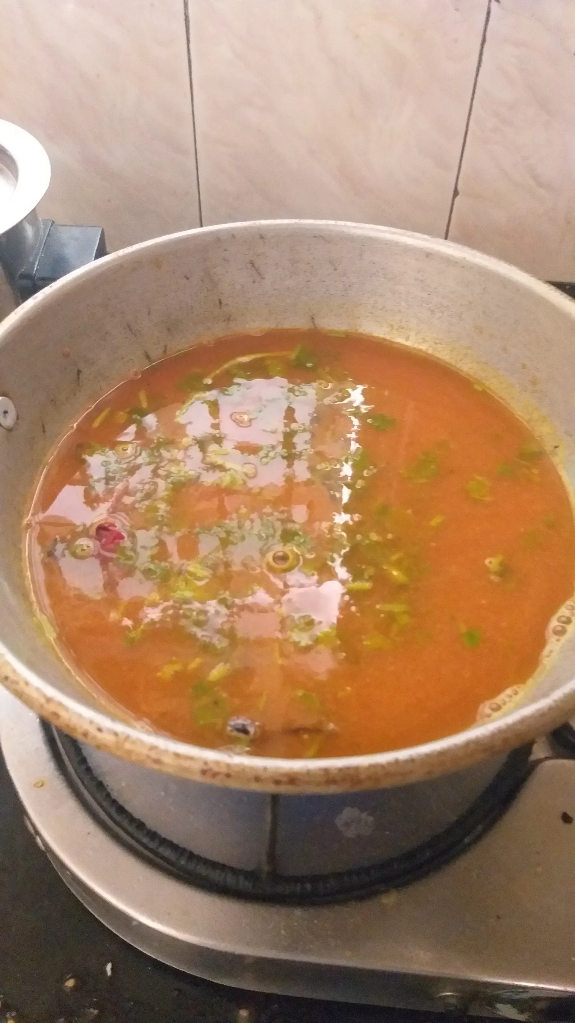 A cook's photo of Tomato Rasam