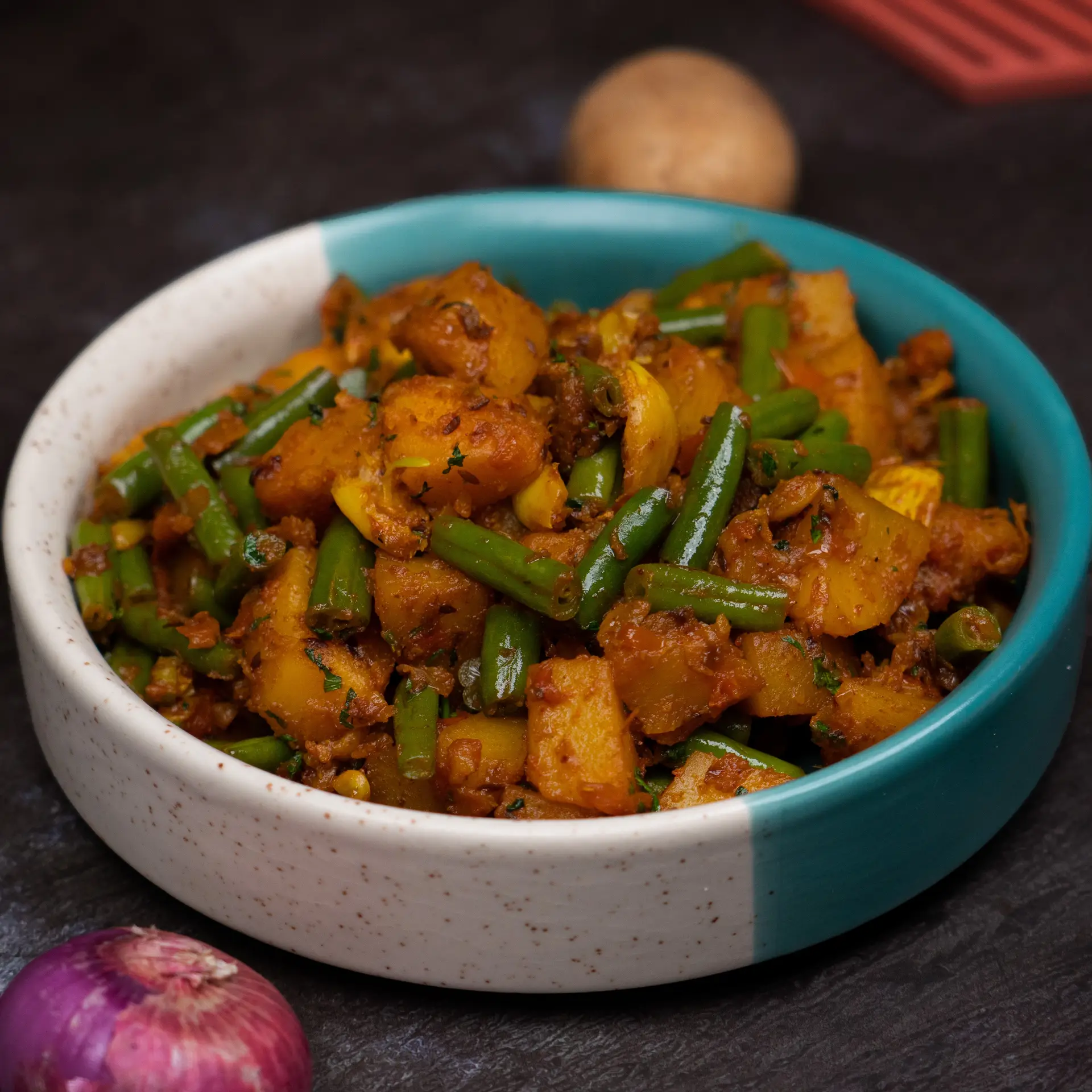 Aloo Beans Subzi