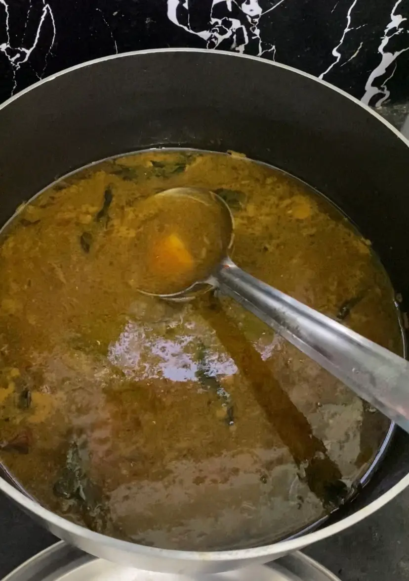 A cook's photo of Military Rasam