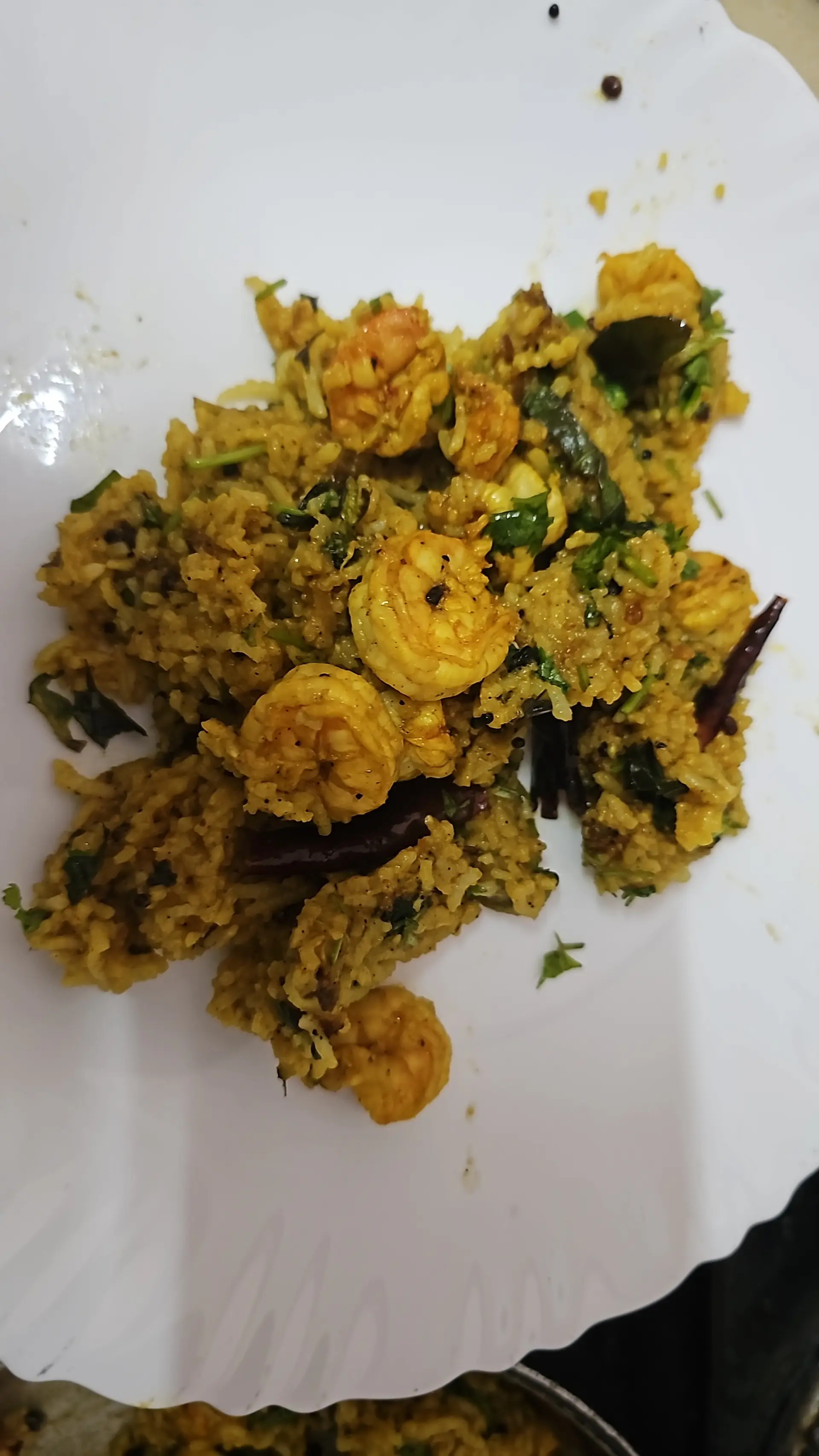 A cook's photo of Chemmeen Choru