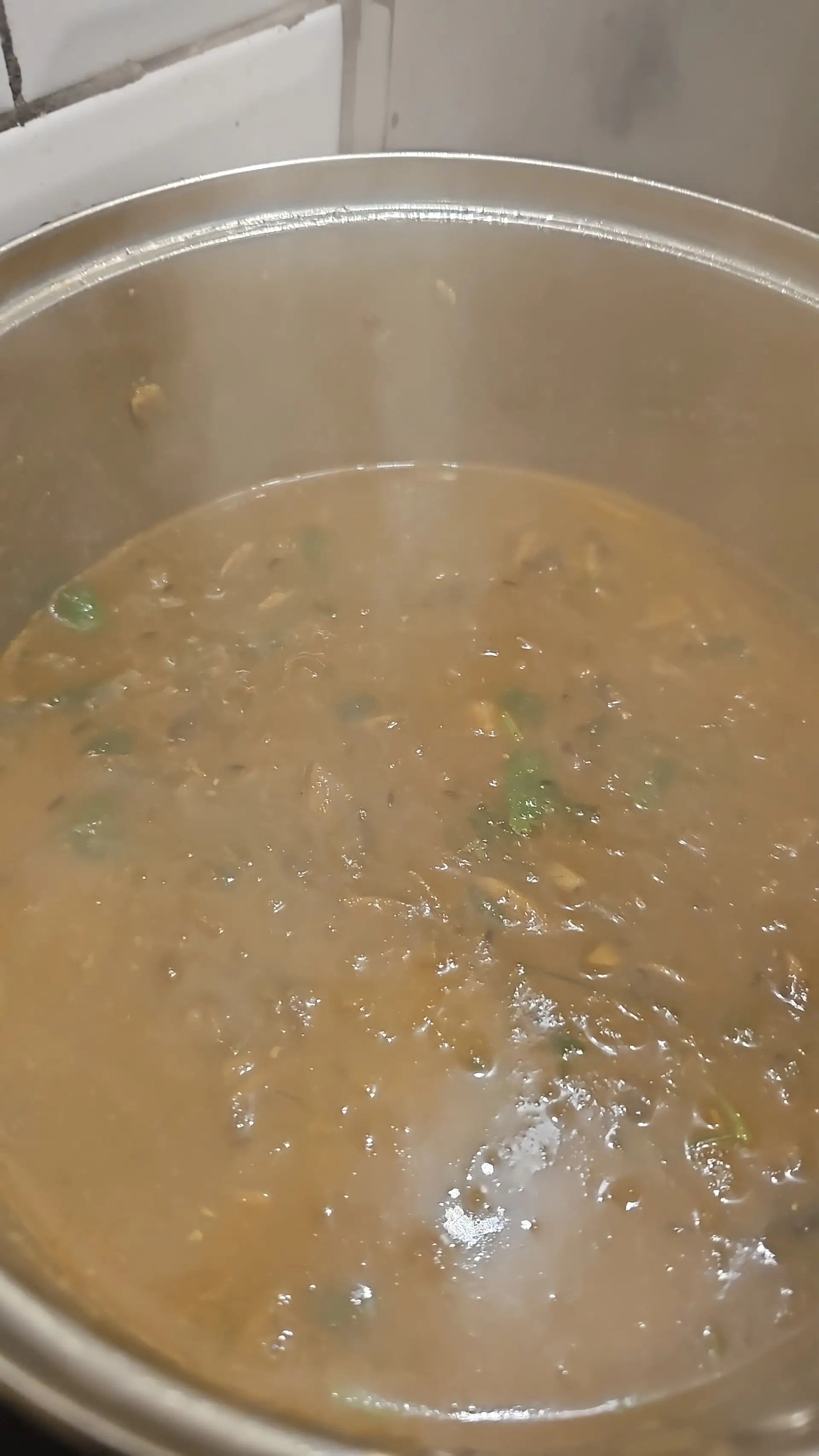 A cook's photo of Mushroom Masala