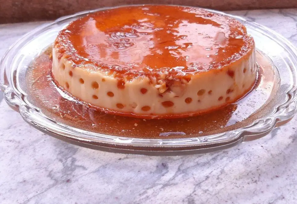 A cook's photo of No Oven Caramel Custard
