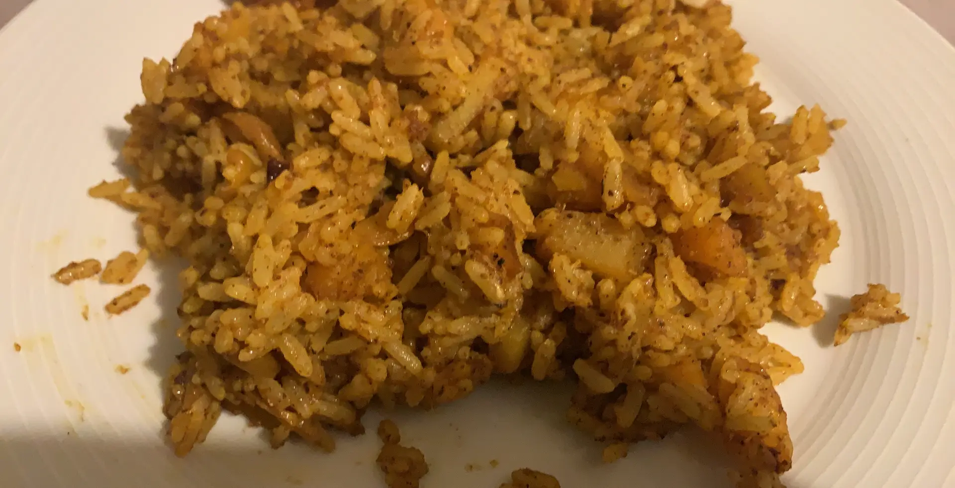 A cook's photo of Potato Fried Rice