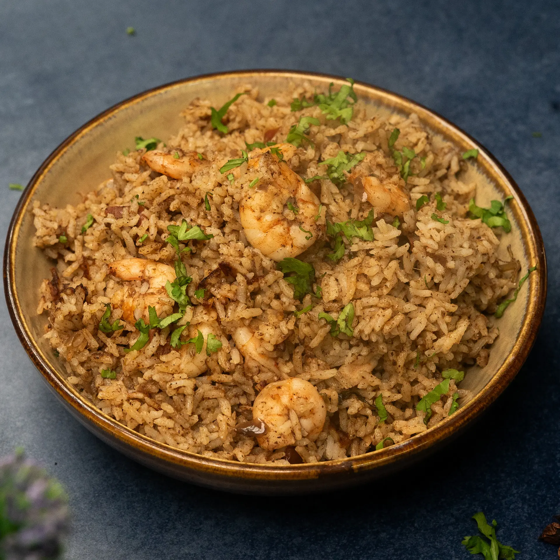 Cookd Dindigul Prawn Biryani (open pot)