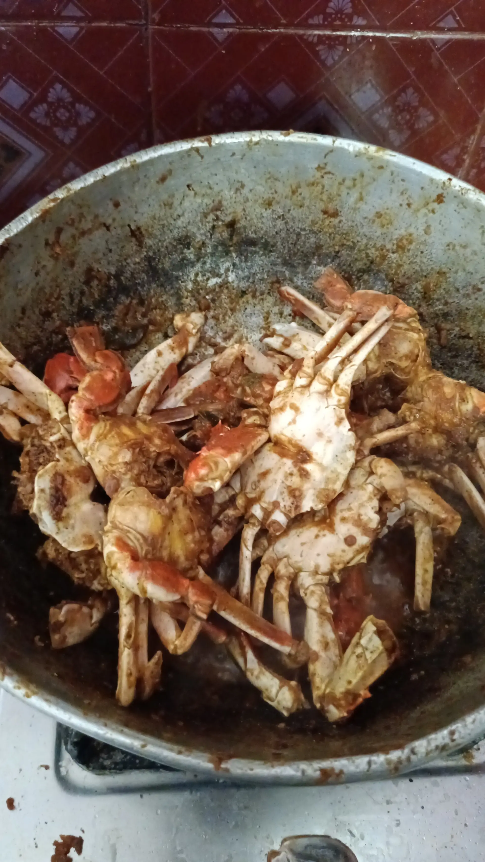 A cook's photo of Crab Roast