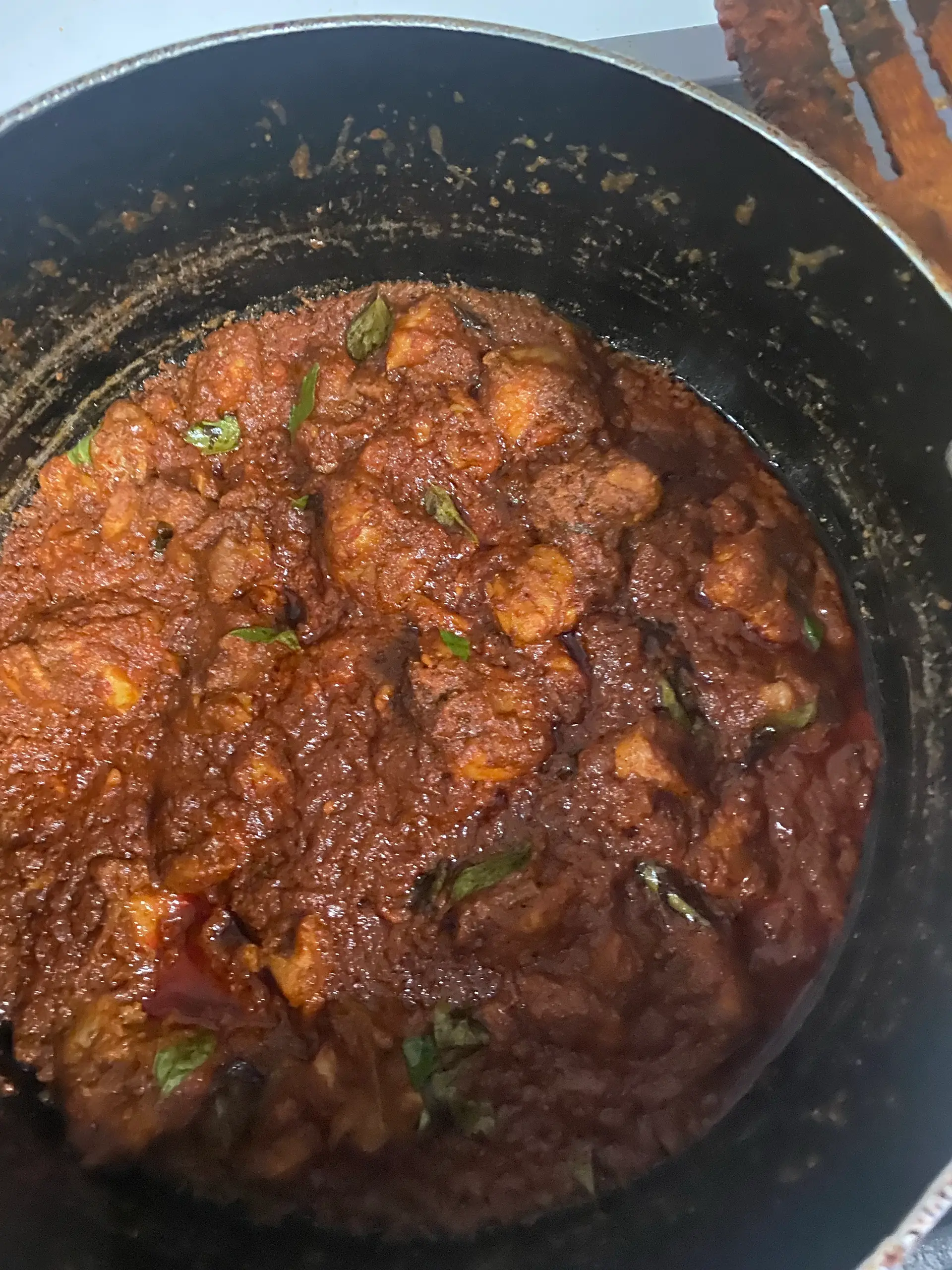 A cook's photo of Chicken Ghee Roast
