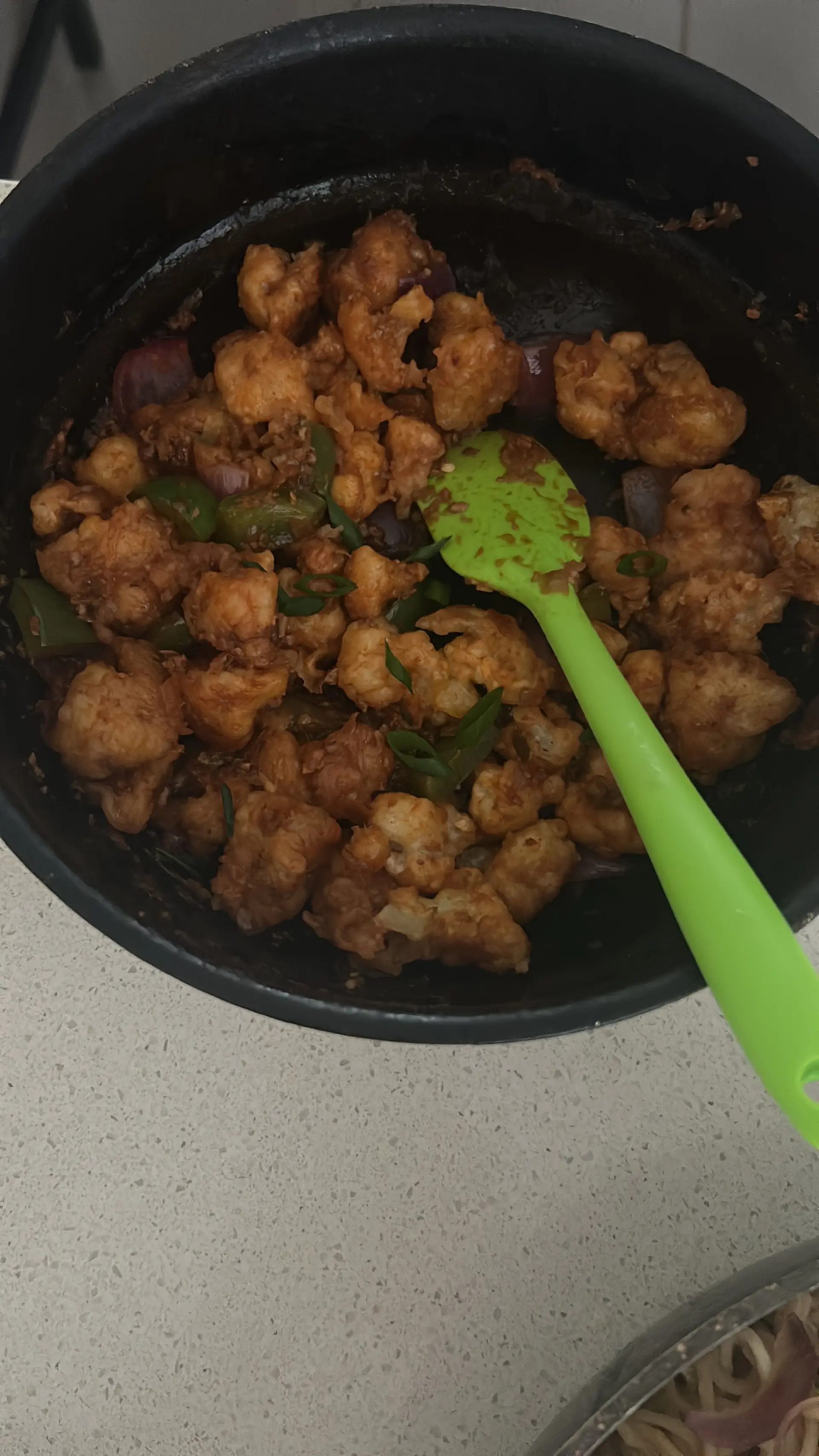 A cook's photo of Gobi Manchurian