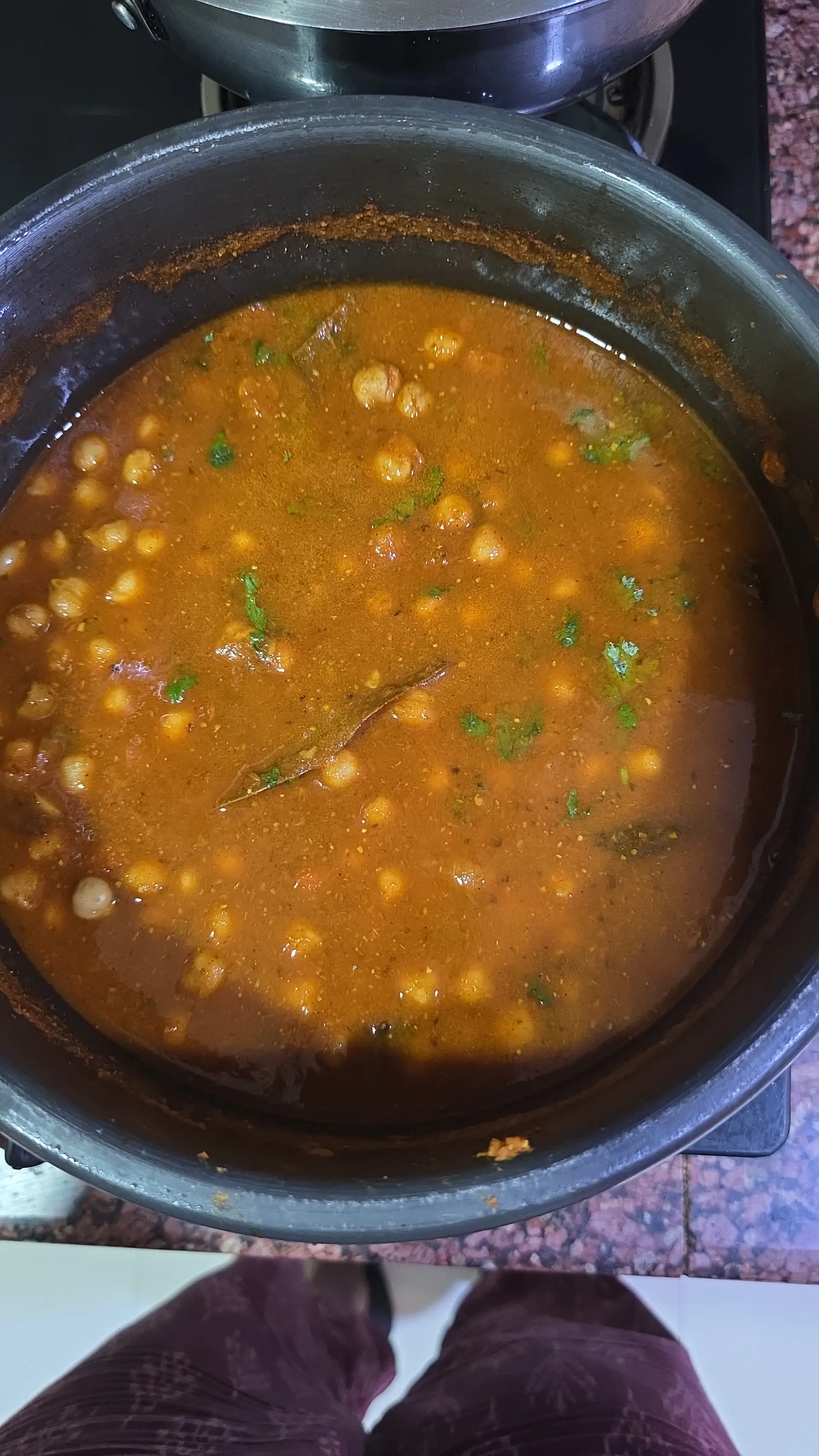 A cook's photo of Mixie Channa Masala