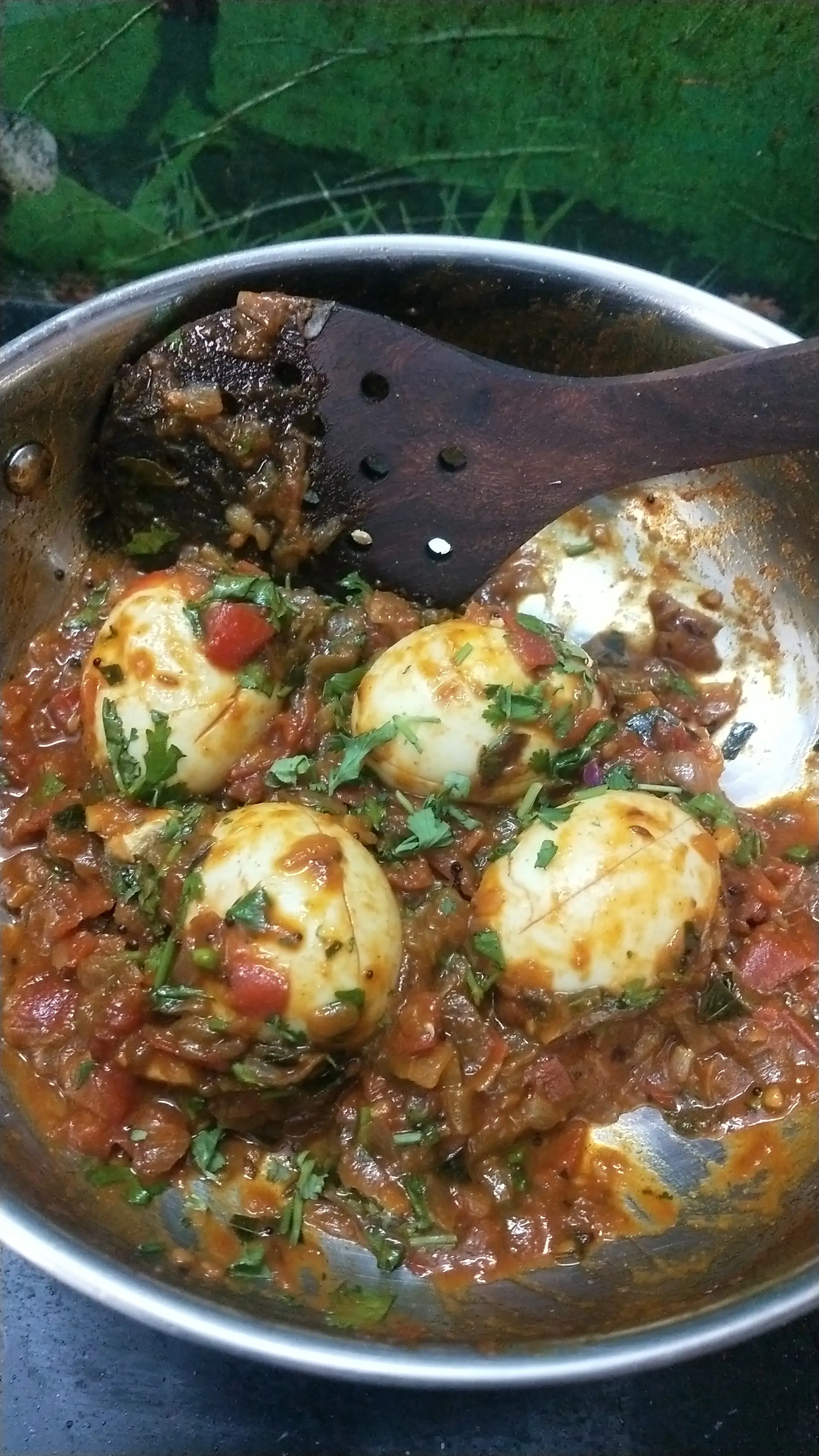 A cook's photo of Boiled Egg Thokku